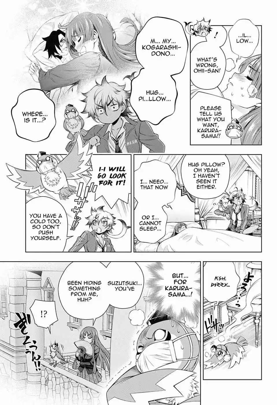 Yuragi sou no Yuuna san Vol. 20 Ch. 171 Karura sama and The Hug Pillow