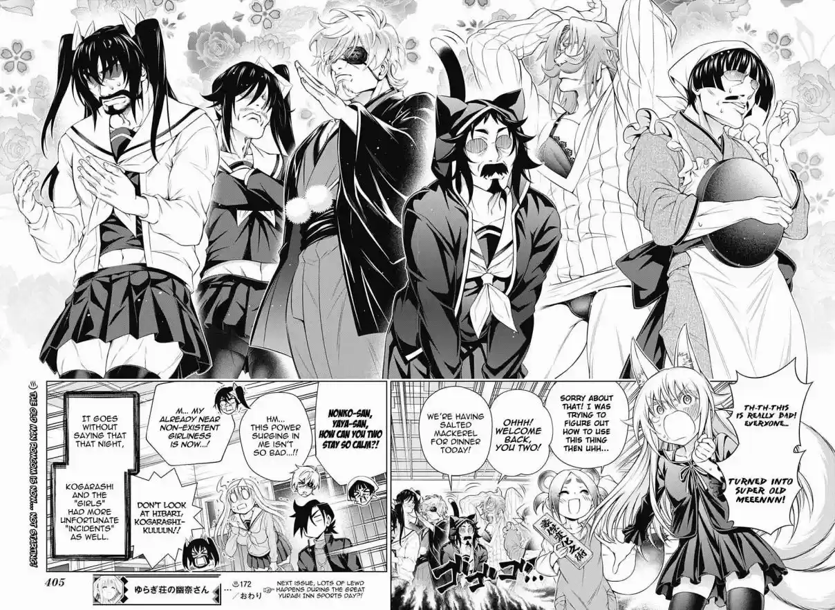 Yuragi sou no Yuuna san Vol. 20 Ch. 172 Hero transformed Yuuna san