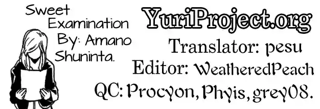 Yuri Hime Wildrose Vol. 5 Ch. 11 Sweet Examination