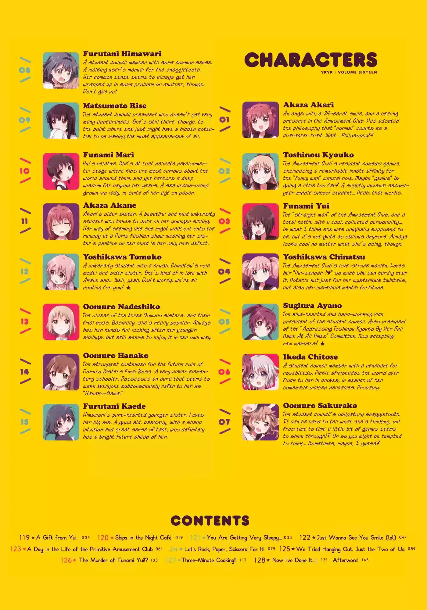 Yuru Yuri Chapter 128.6