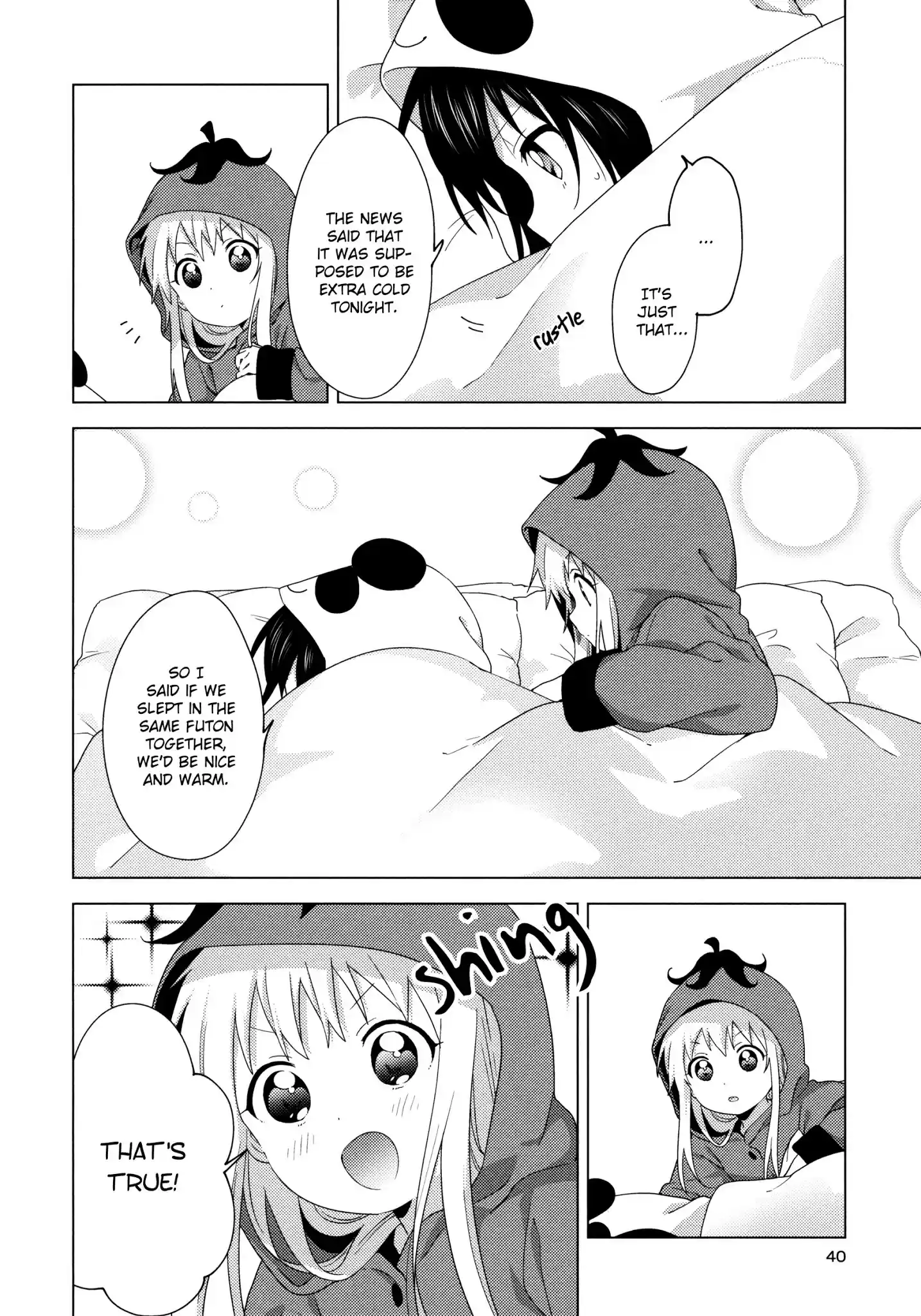 Yuru Yuri Chapter 151: Something Feels Different Today