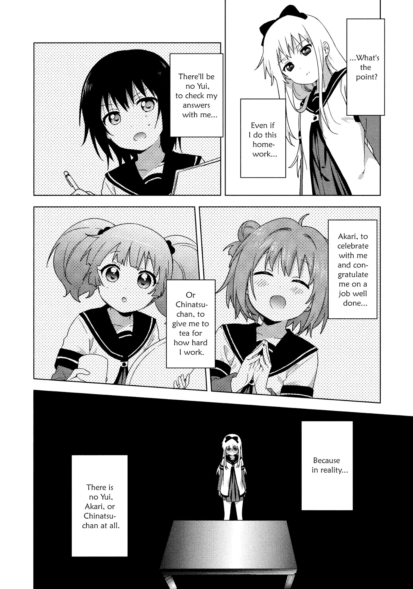 Yuru Yuri Chapter 153: And Then There Were None
