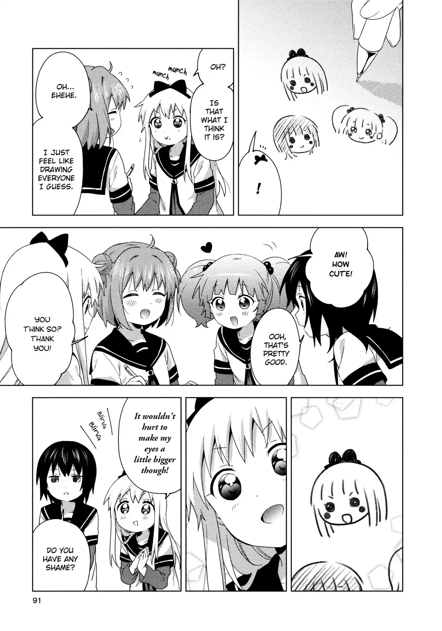 Yuru Yuri Chapter 155: All Seeing Eye