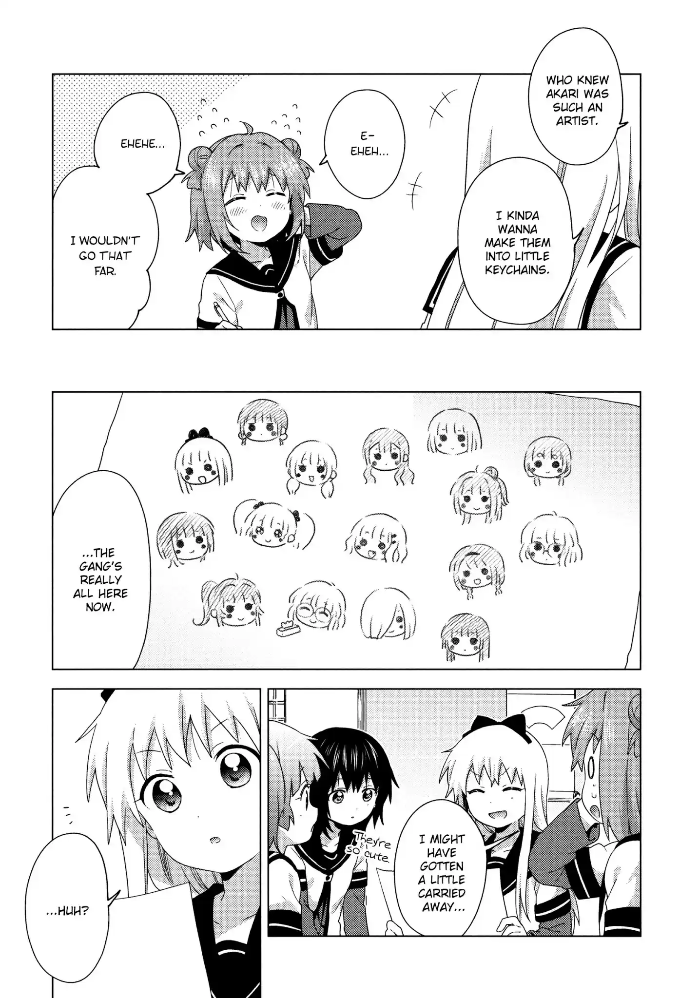 Yuru Yuri Chapter 155: All Seeing Eye
