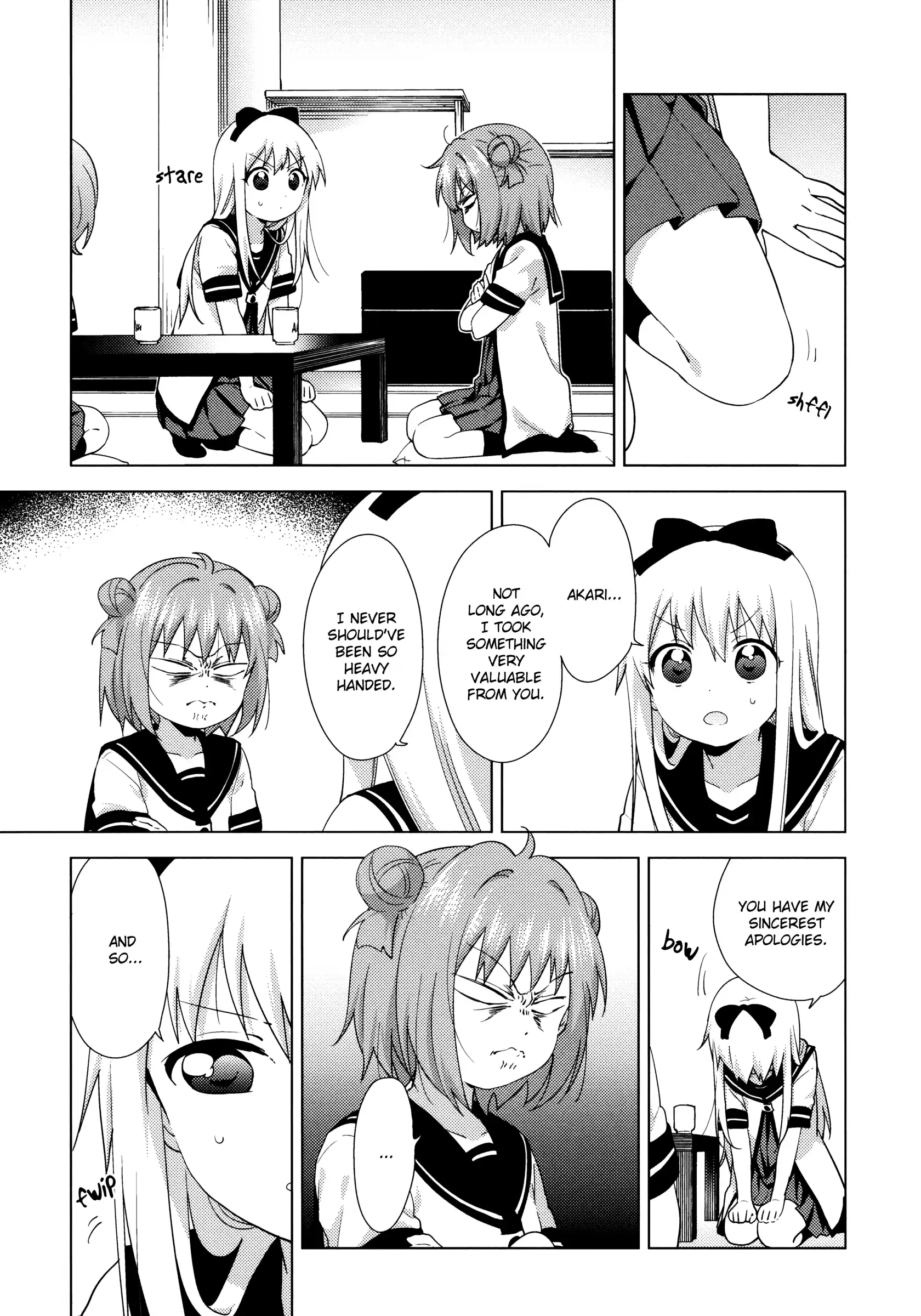Yuru Yuri Vol.18 Chapter 141: Are You Mad At Me?
