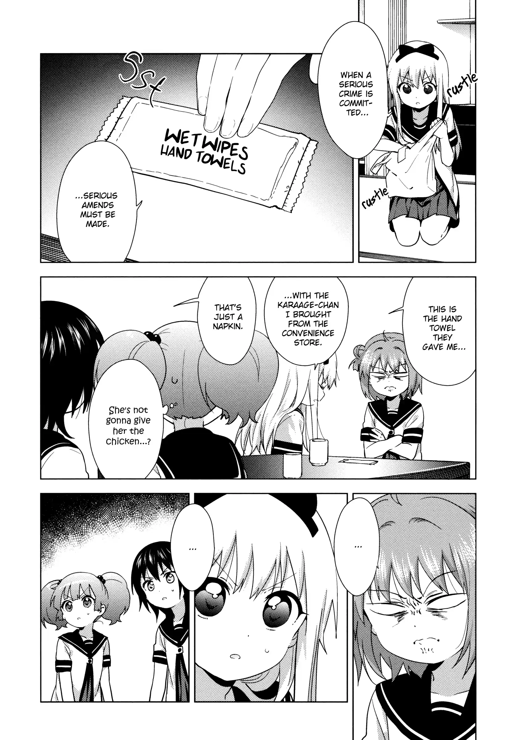 Yuru Yuri Vol.18 Chapter 141: Are You Mad At Me?