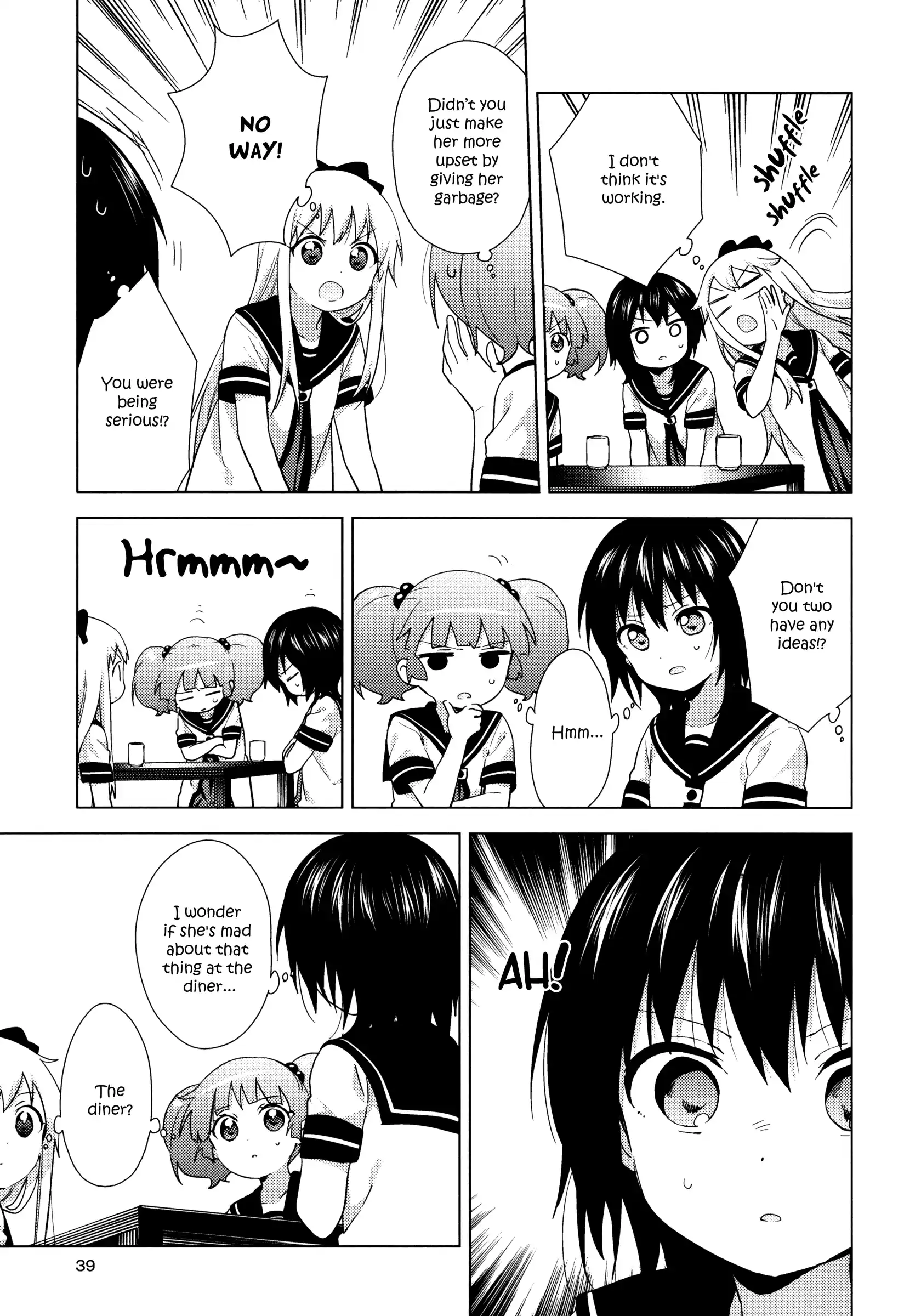 Yuru Yuri Vol.18 Chapter 141: Are You Mad At Me?