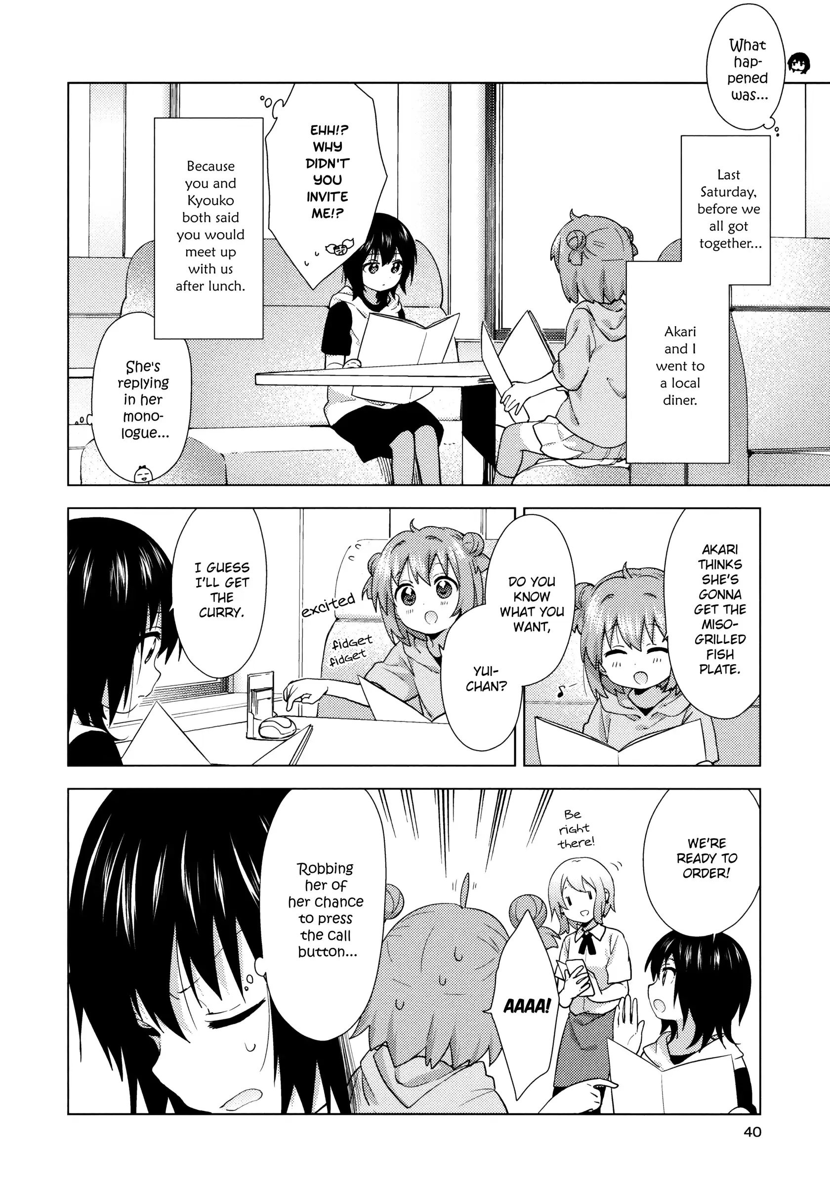 Yuru Yuri Vol.18 Chapter 141: Are You Mad At Me?