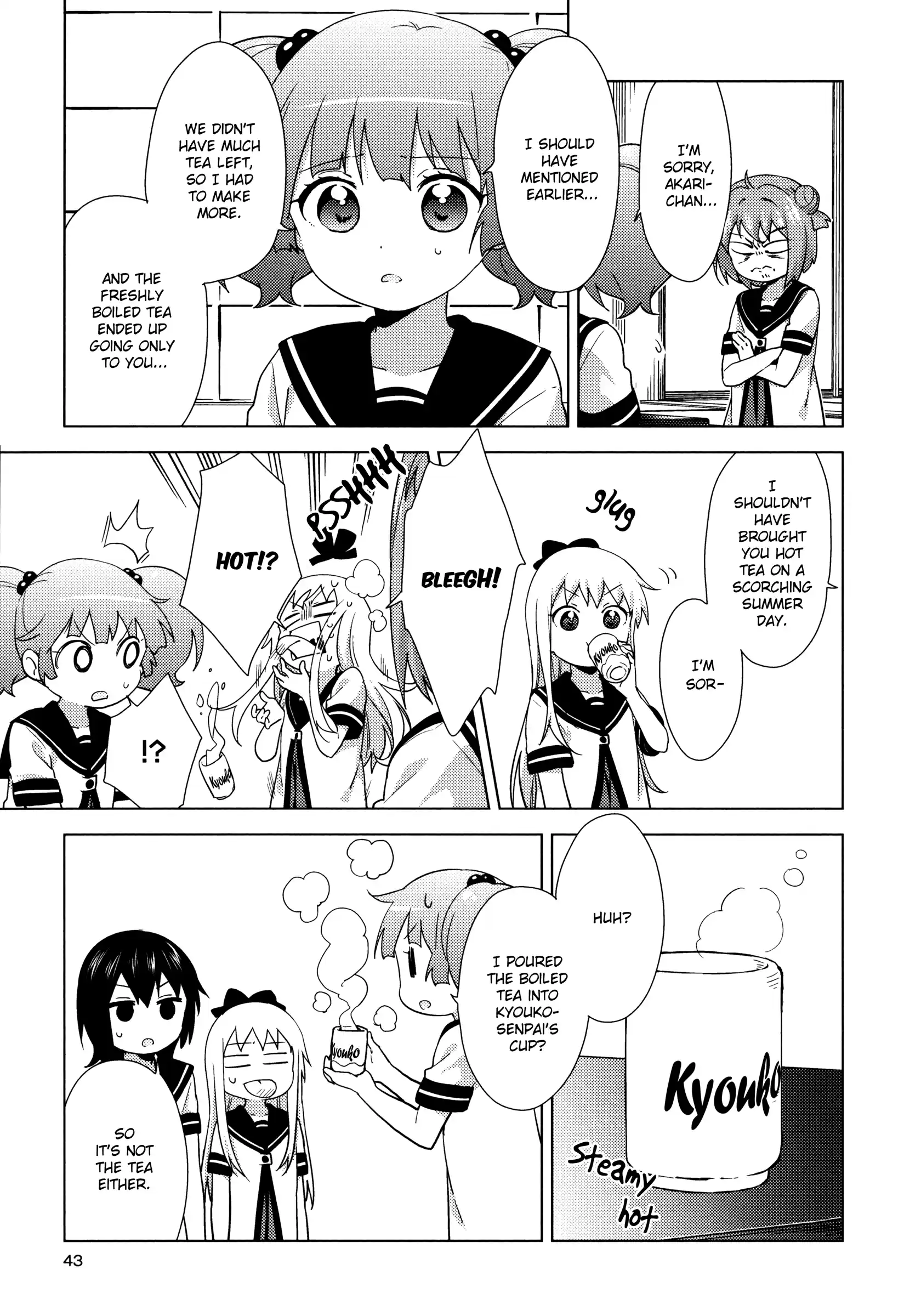 Yuru Yuri Vol.18 Chapter 141: Are You Mad At Me?