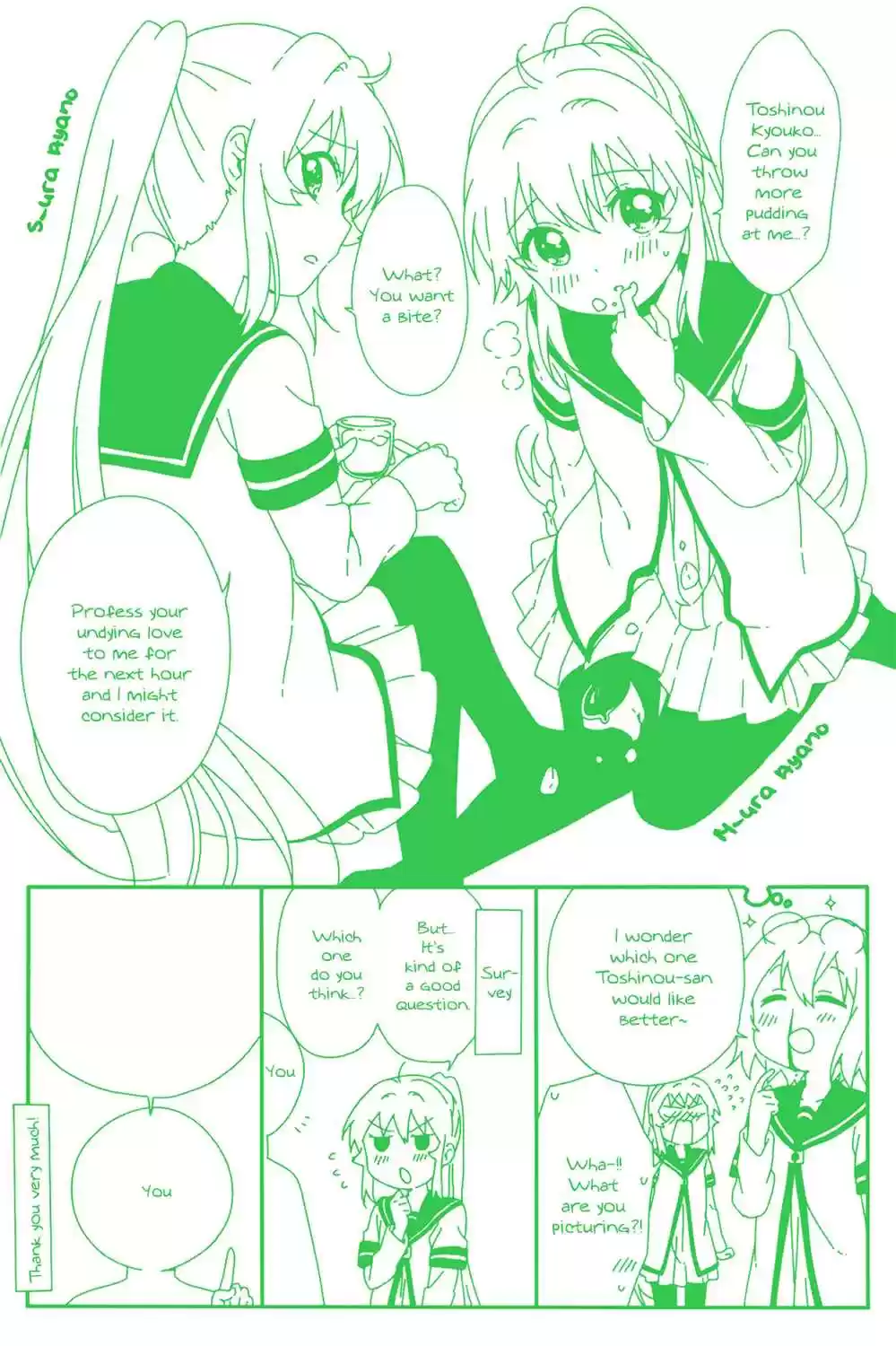YuruYuri Vol. 14 Ch. 108.8 Volume 14 Extras