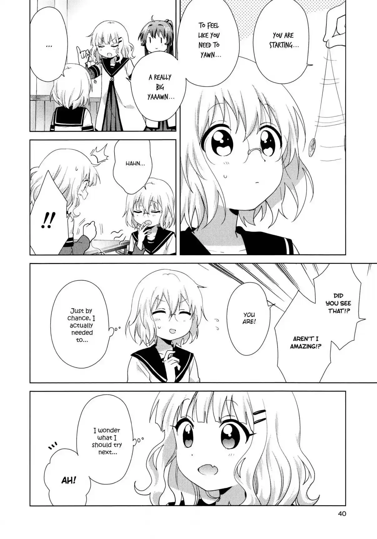YuruYuri Vol. 16 Ch. 121 You are Getting Very Sleepy...