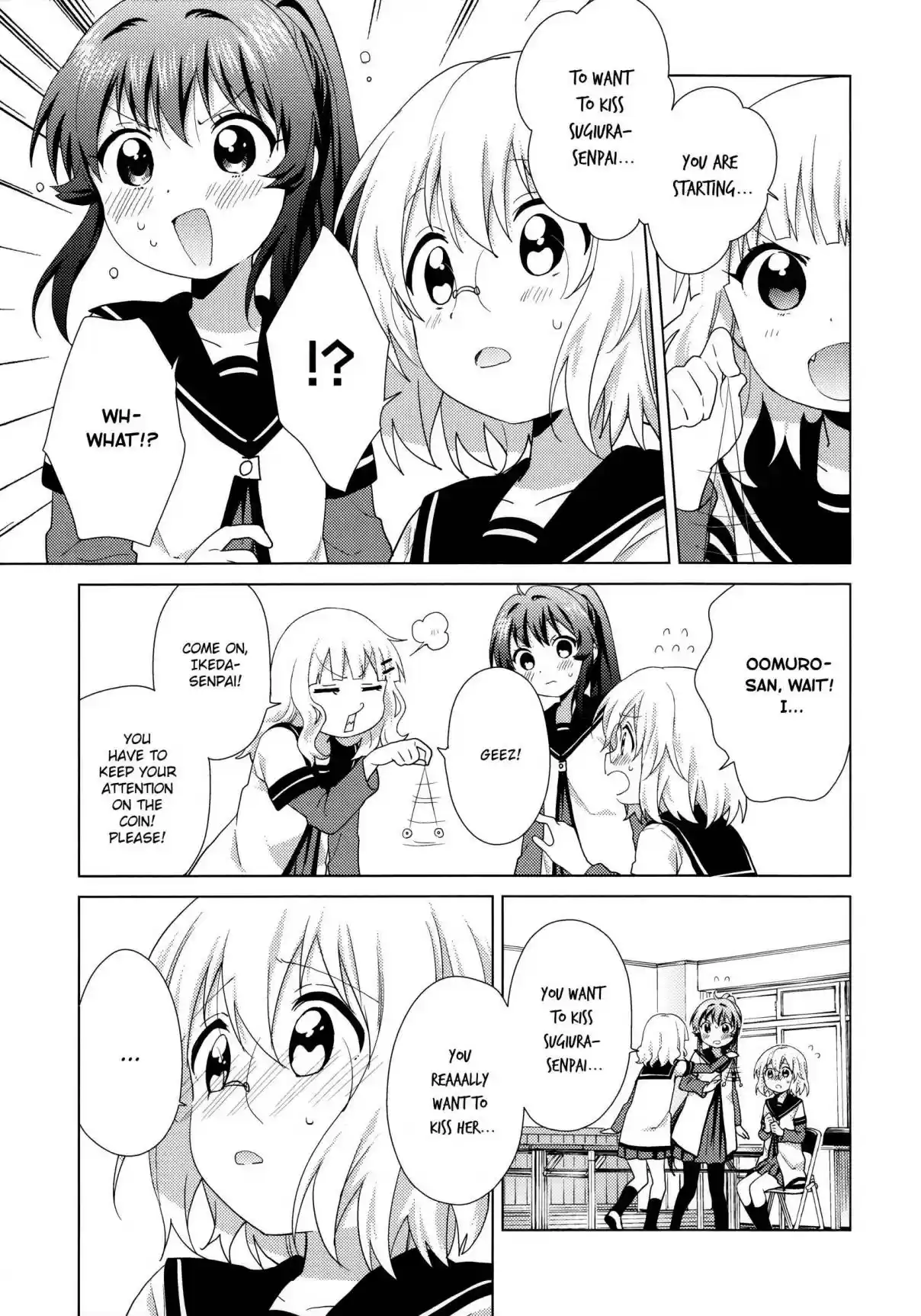 YuruYuri Vol. 16 Ch. 121 You are Getting Very Sleepy...