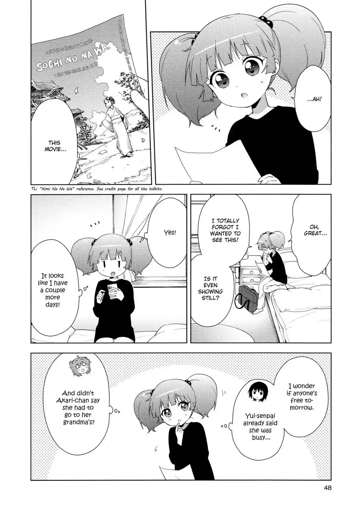 YuruYuri Vol. 16 Ch. 122 Just Wanna See You Smile (lol)