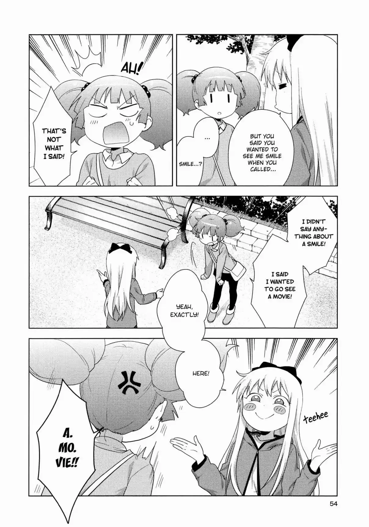 YuruYuri Vol. 16 Ch. 122 Just Wanna See You Smile (lol)