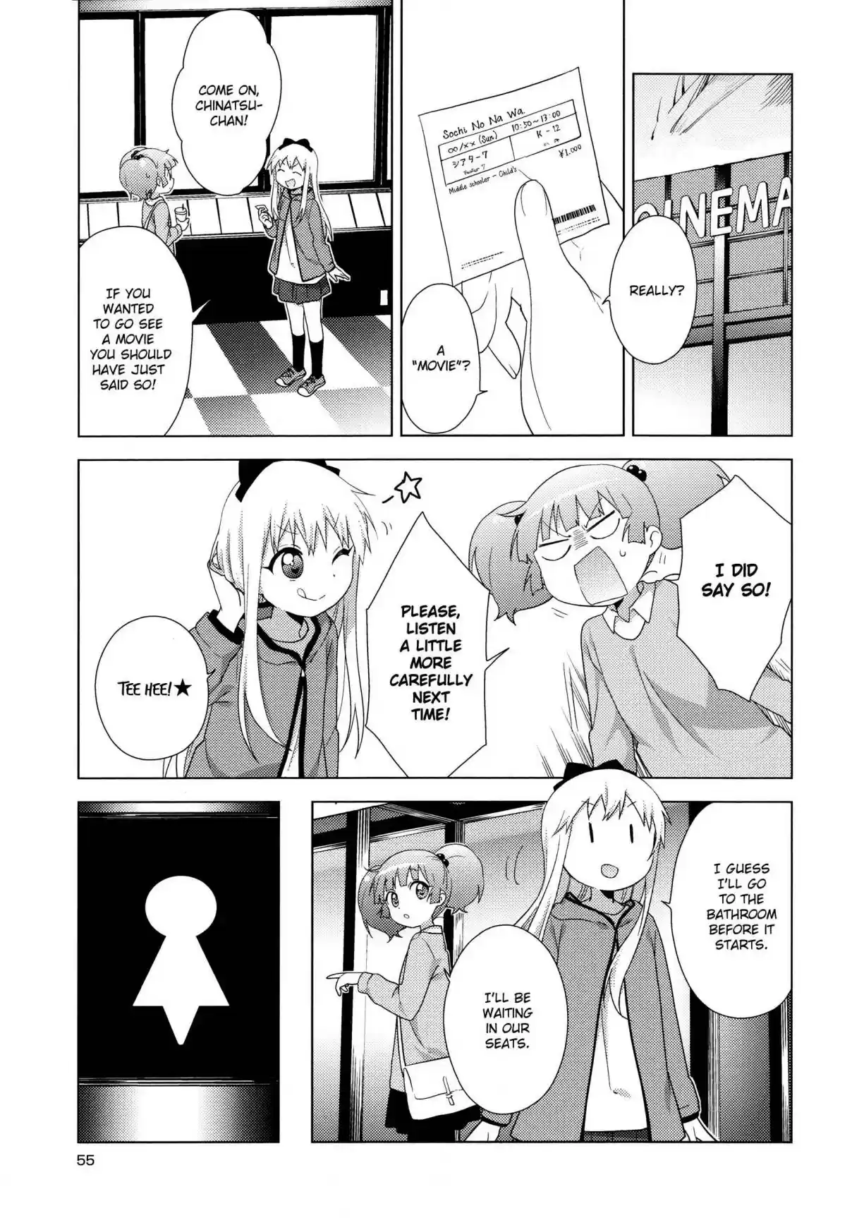 YuruYuri Vol. 16 Ch. 122 Just Wanna See You Smile (lol)