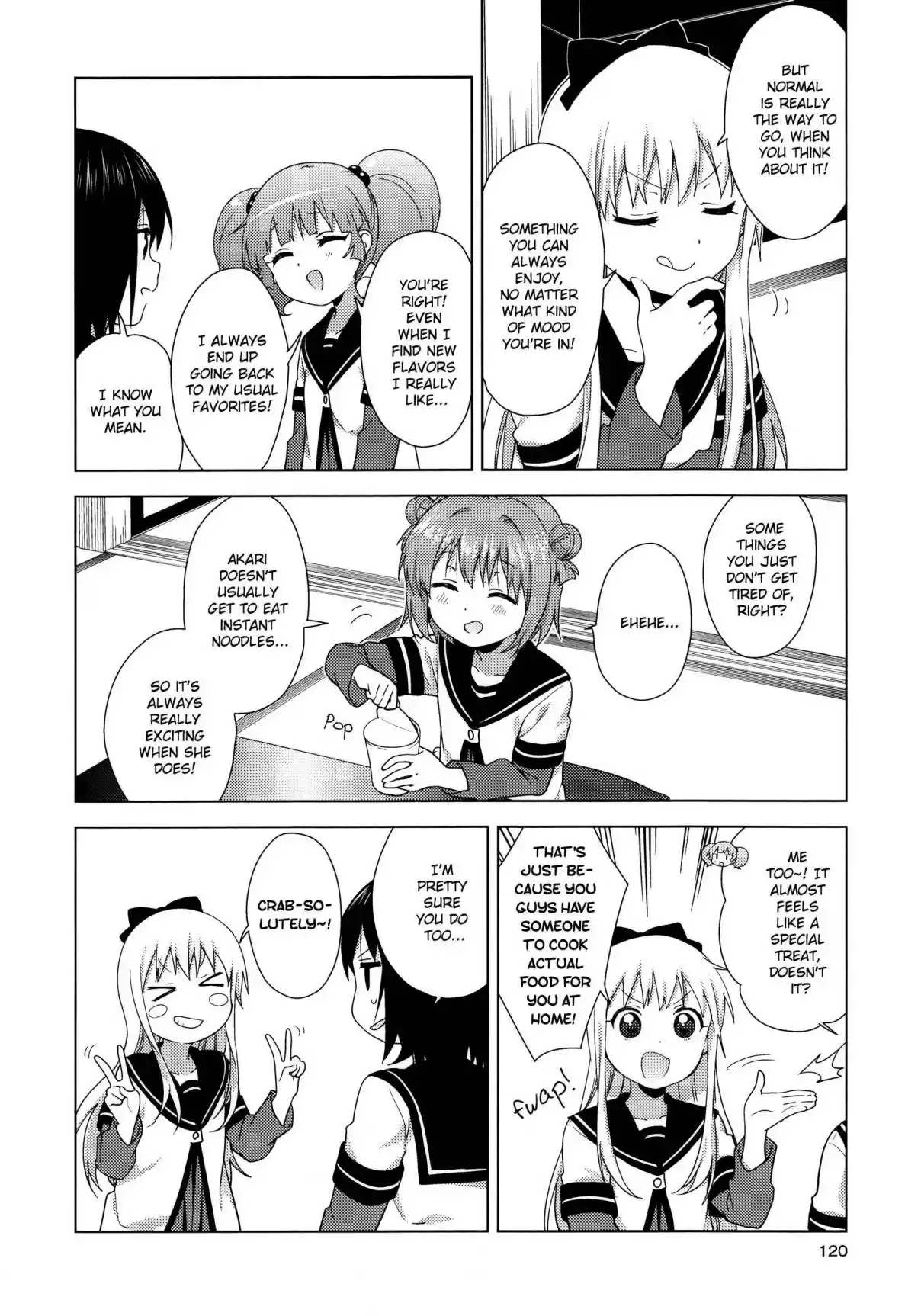 YuruYuri Vol. 16 Ch. 127 Three Minute Cooking!!