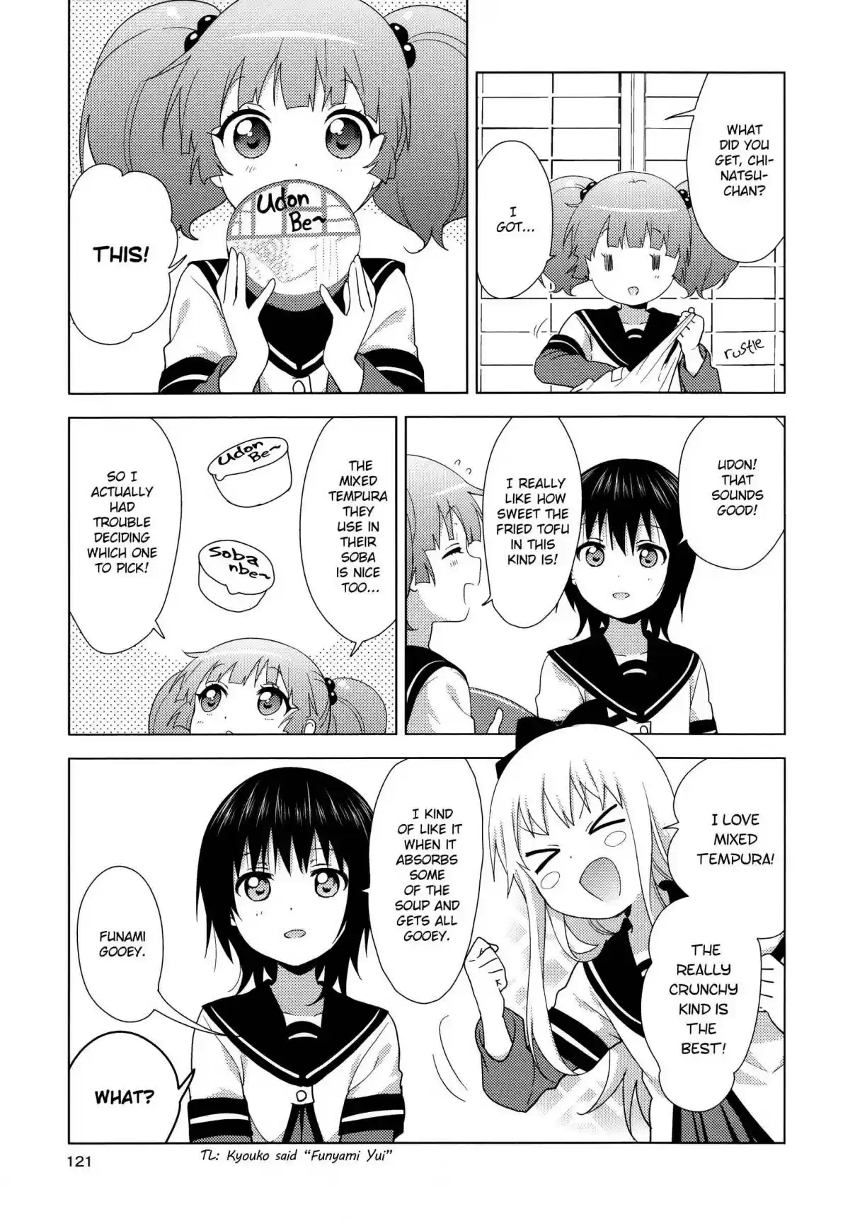 YuruYuri Vol. 16 Ch. 127 Three Minute Cooking!!
