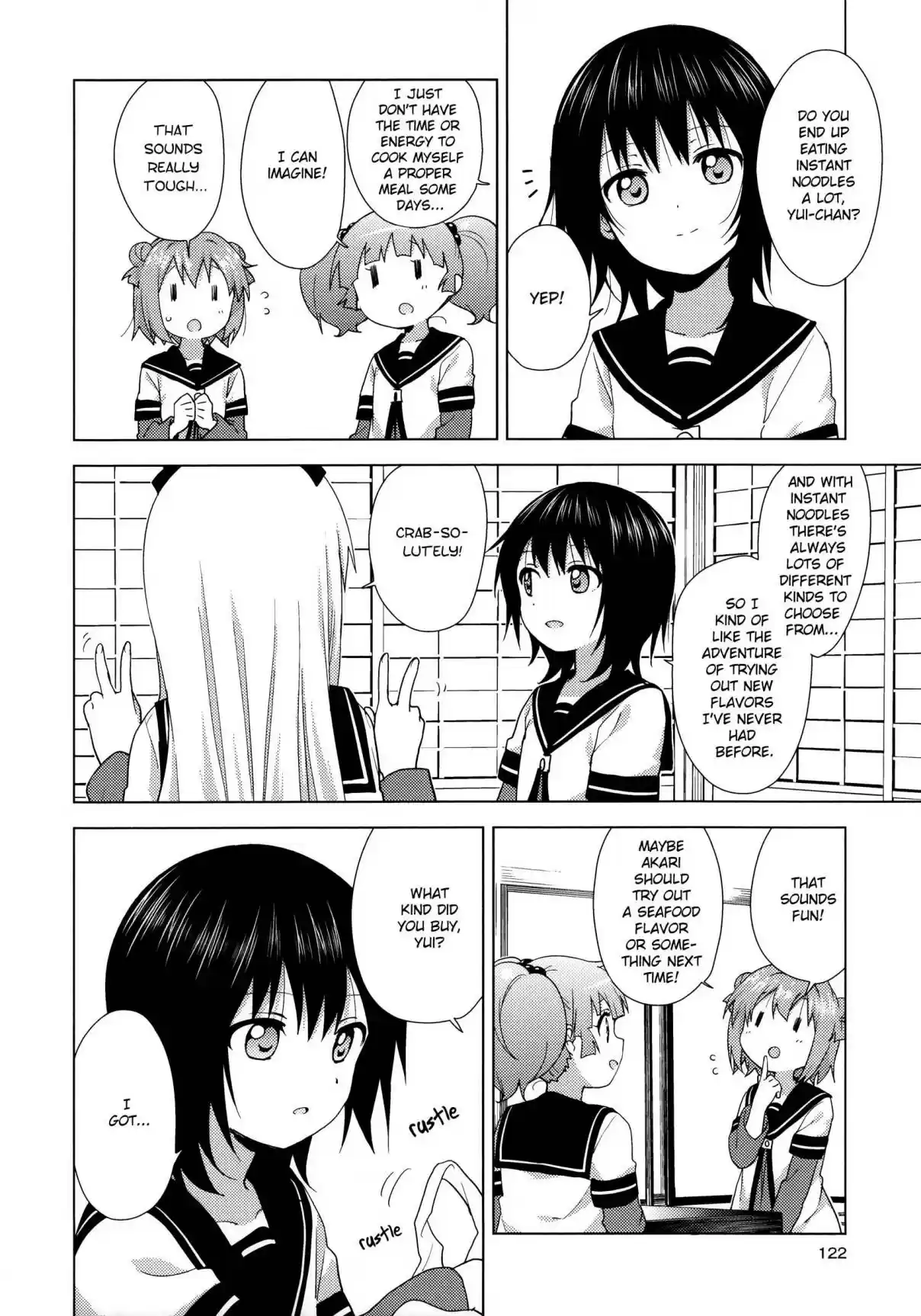 YuruYuri Vol. 16 Ch. 127 Three Minute Cooking!!