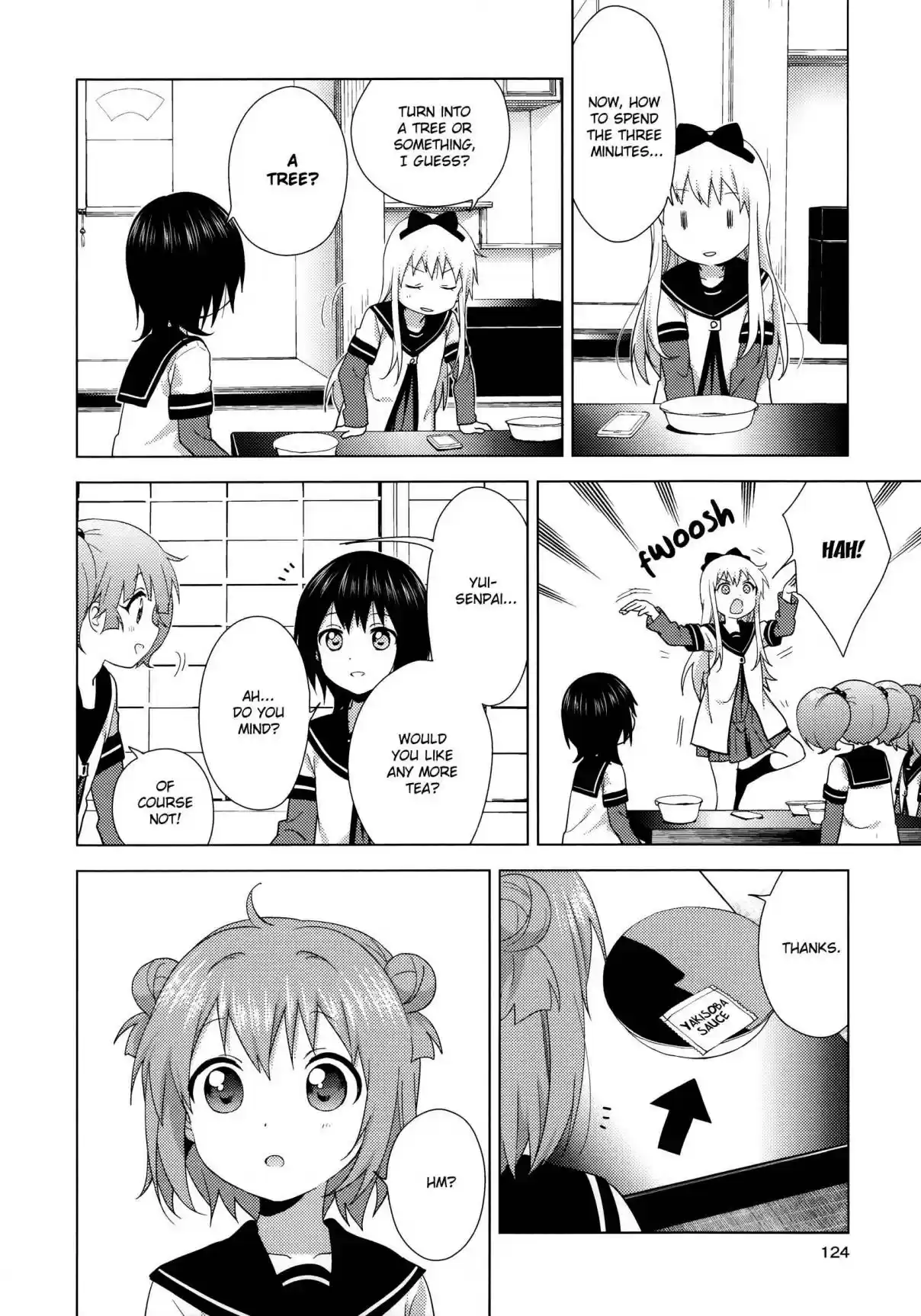 YuruYuri Vol. 16 Ch. 127 Three Minute Cooking!!