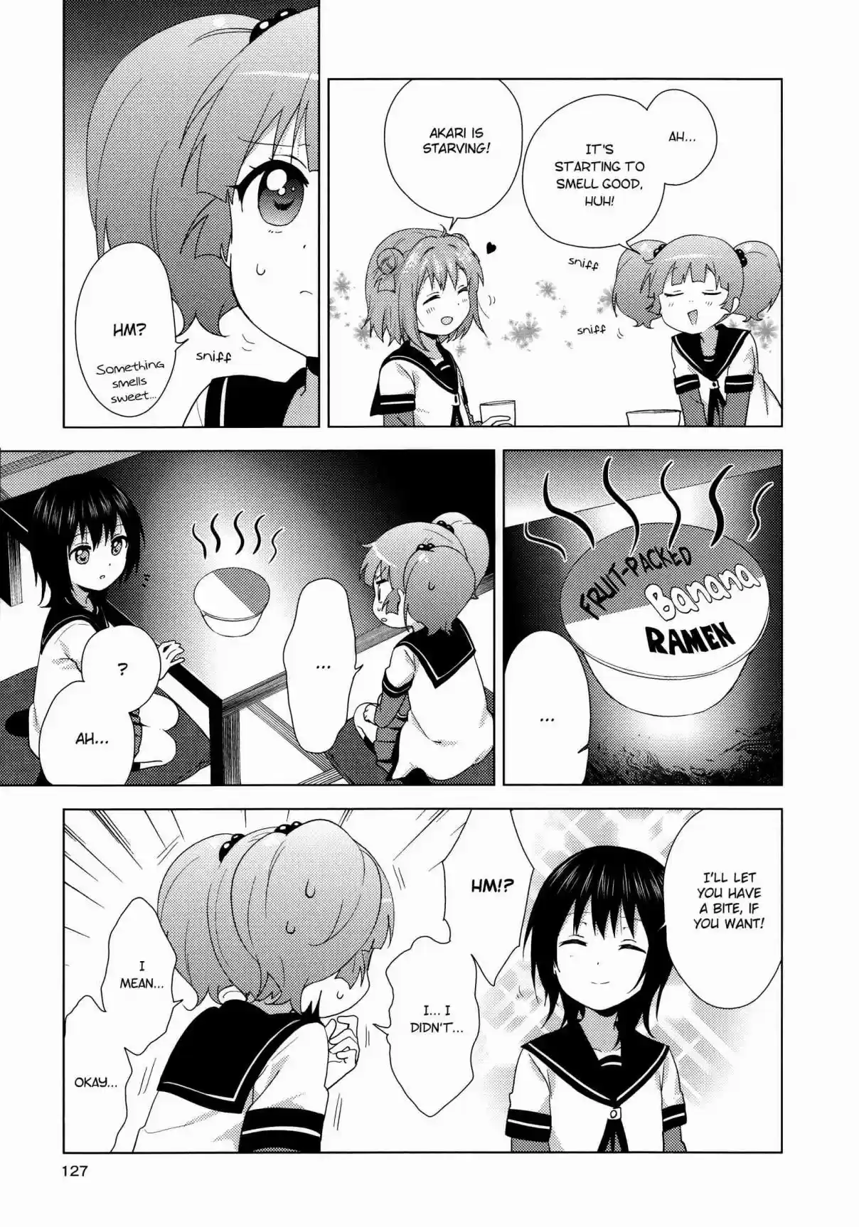 YuruYuri Vol. 16 Ch. 127 Three Minute Cooking!!