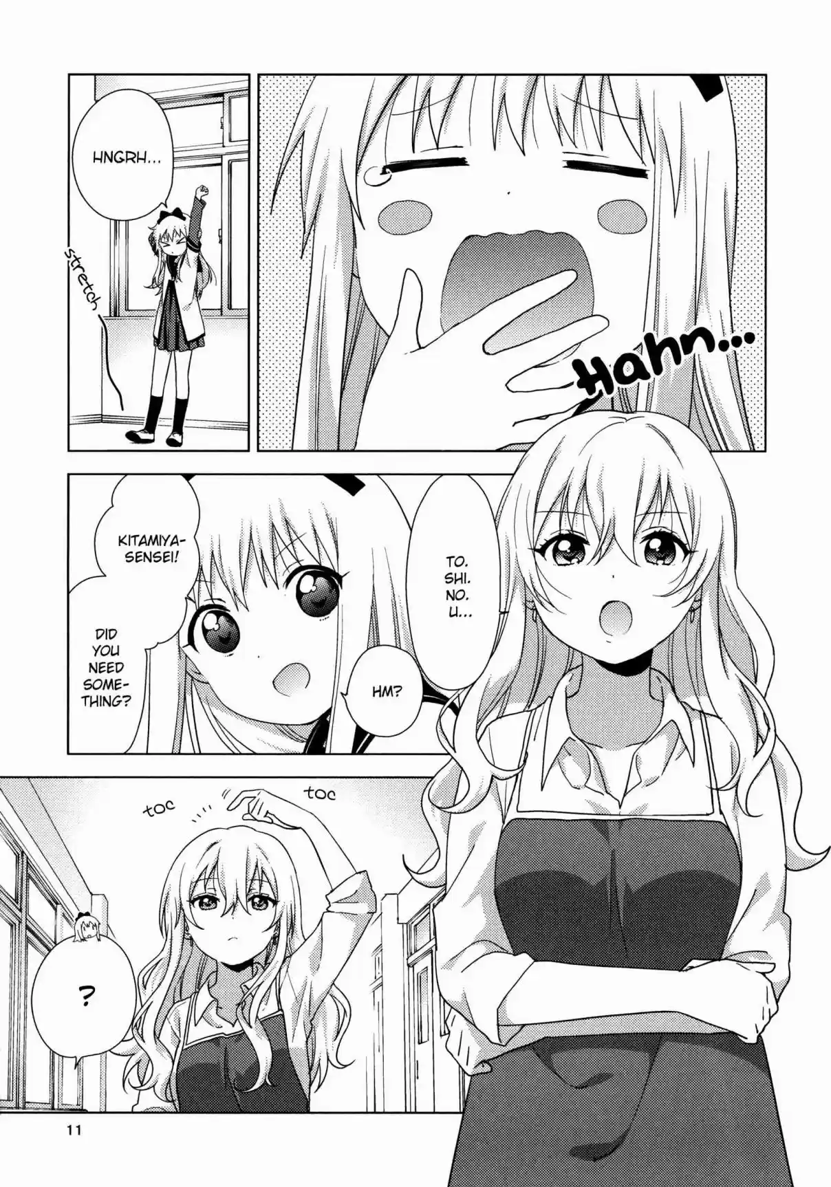YuruYuri Vol. 16 Ch. 128.5 The Amusement Club and Their Teachers