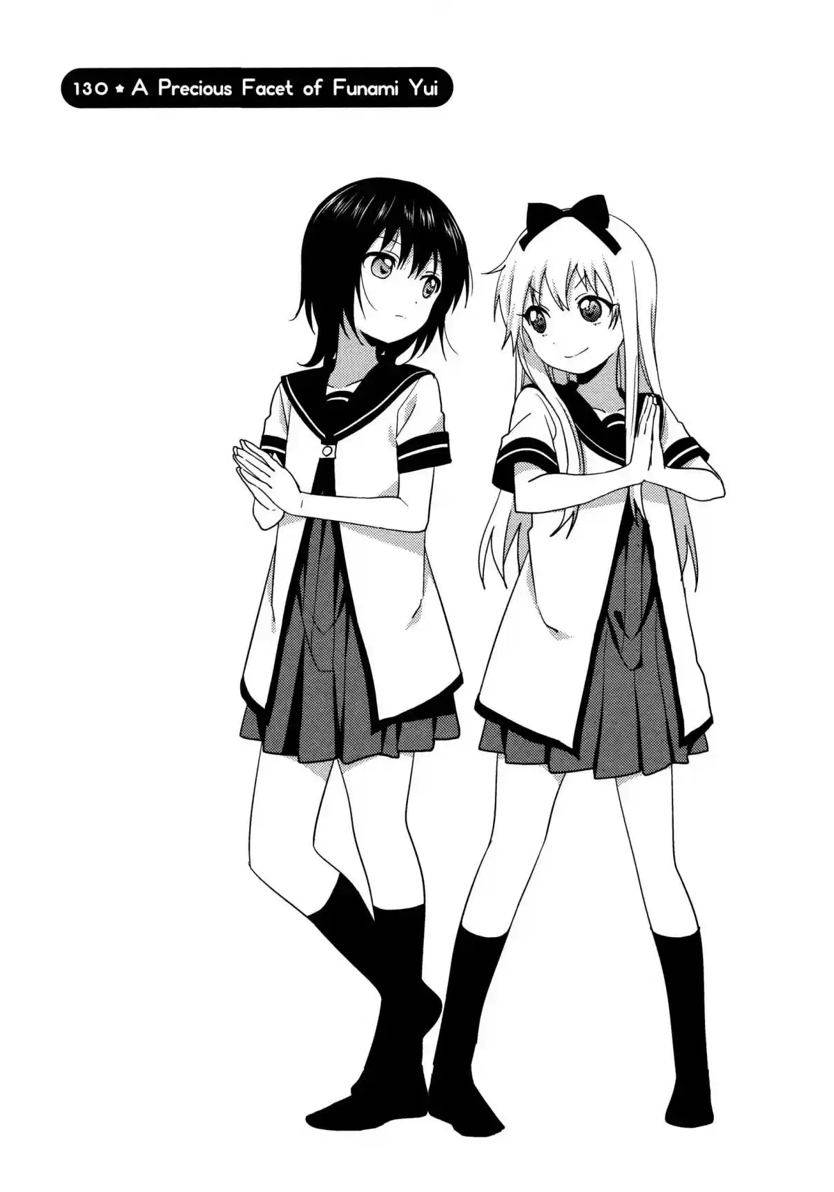 YuruYuri Vol. 17 Ch. 130 A Precious Facet of Funami Yui