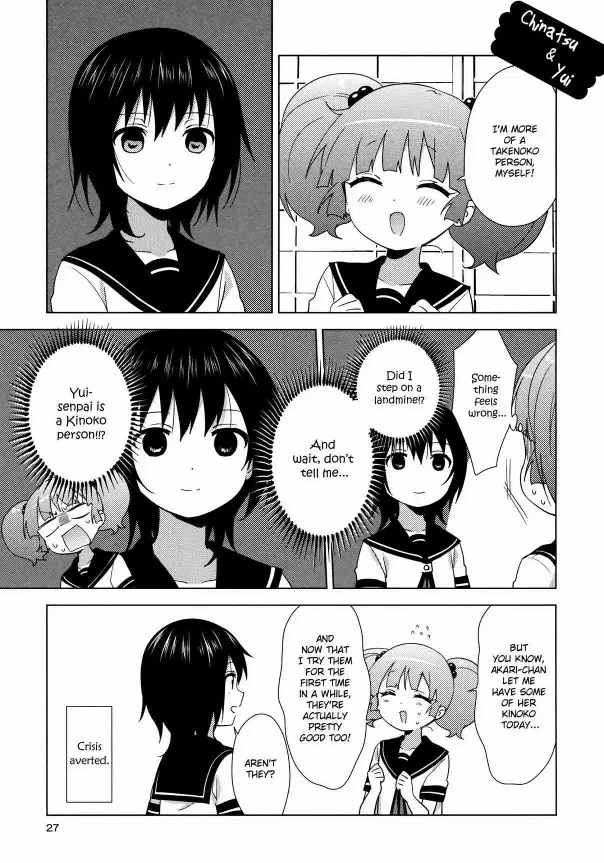YuruYuri Vol. 17 Ch. 130 A Precious Facet of Funami Yui