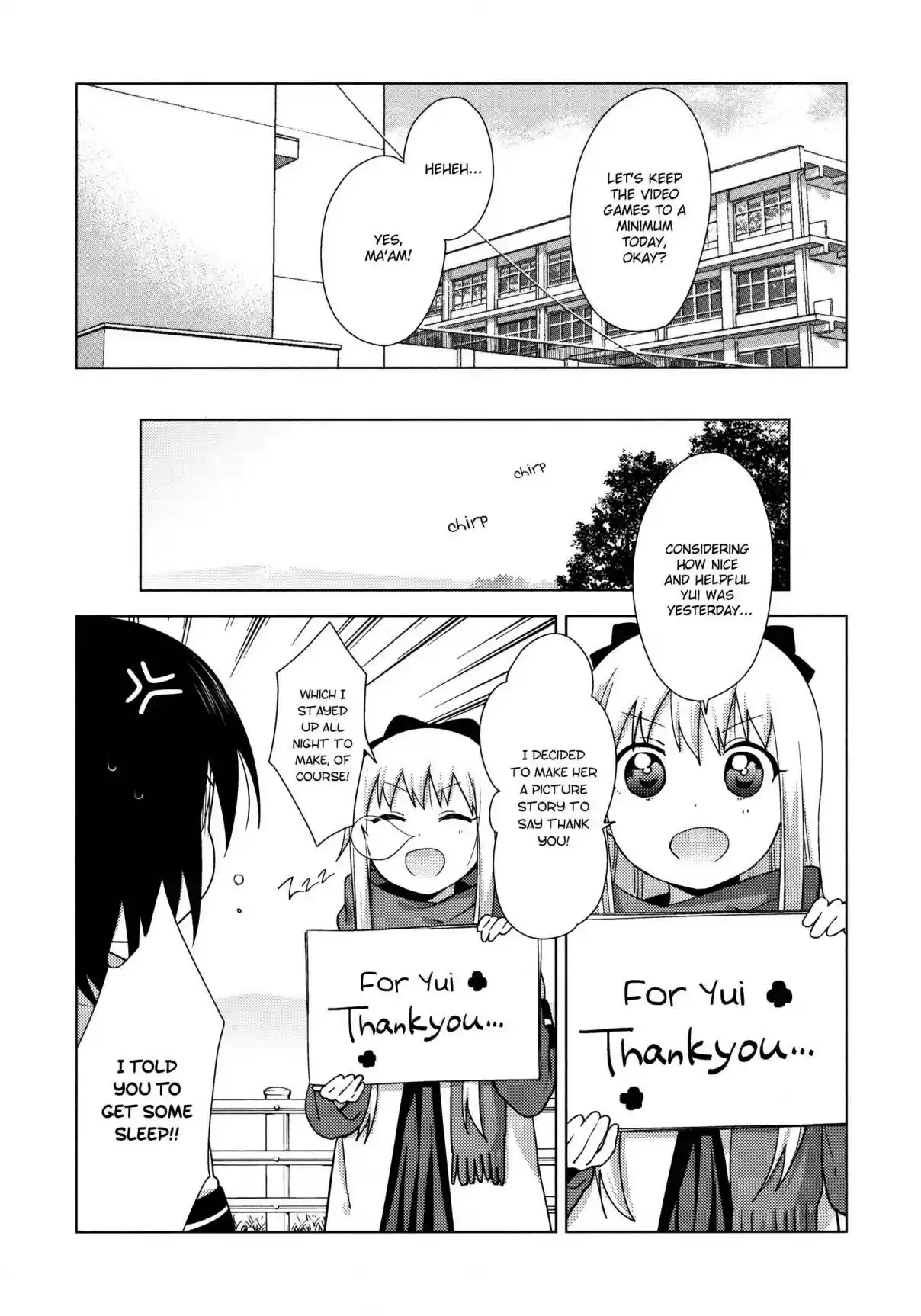 YuruYuri Vol. 17 Ch. 131 The World's Troubles Are Mostly All From Lack Of Sleep