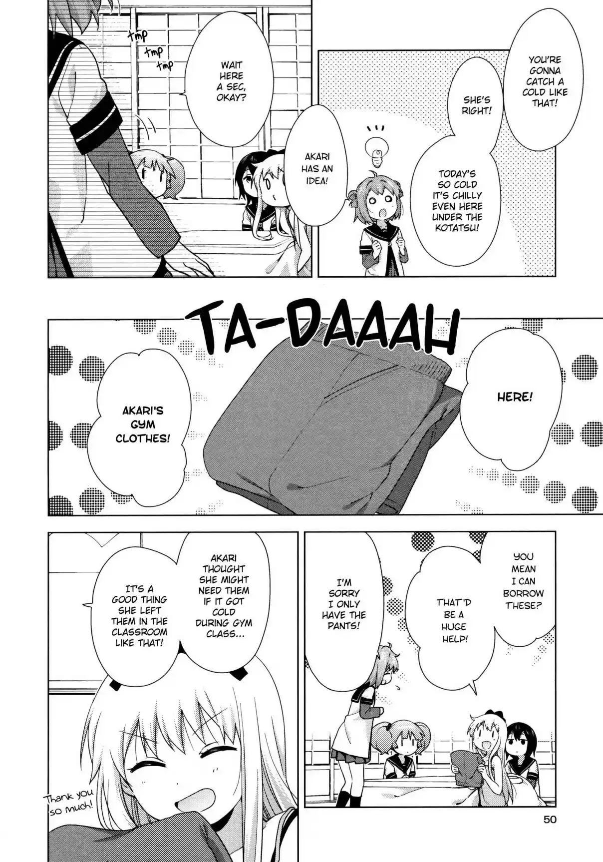 YuruYuri Vol. 17 Ch. 132 Kyouko Borrowed Item Collection
