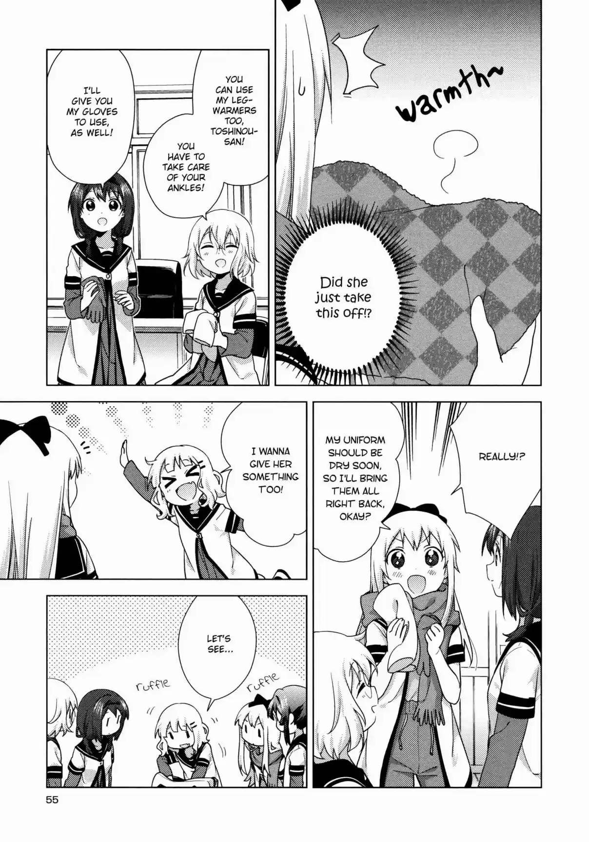YuruYuri Vol. 17 Ch. 132 Kyouko Borrowed Item Collection