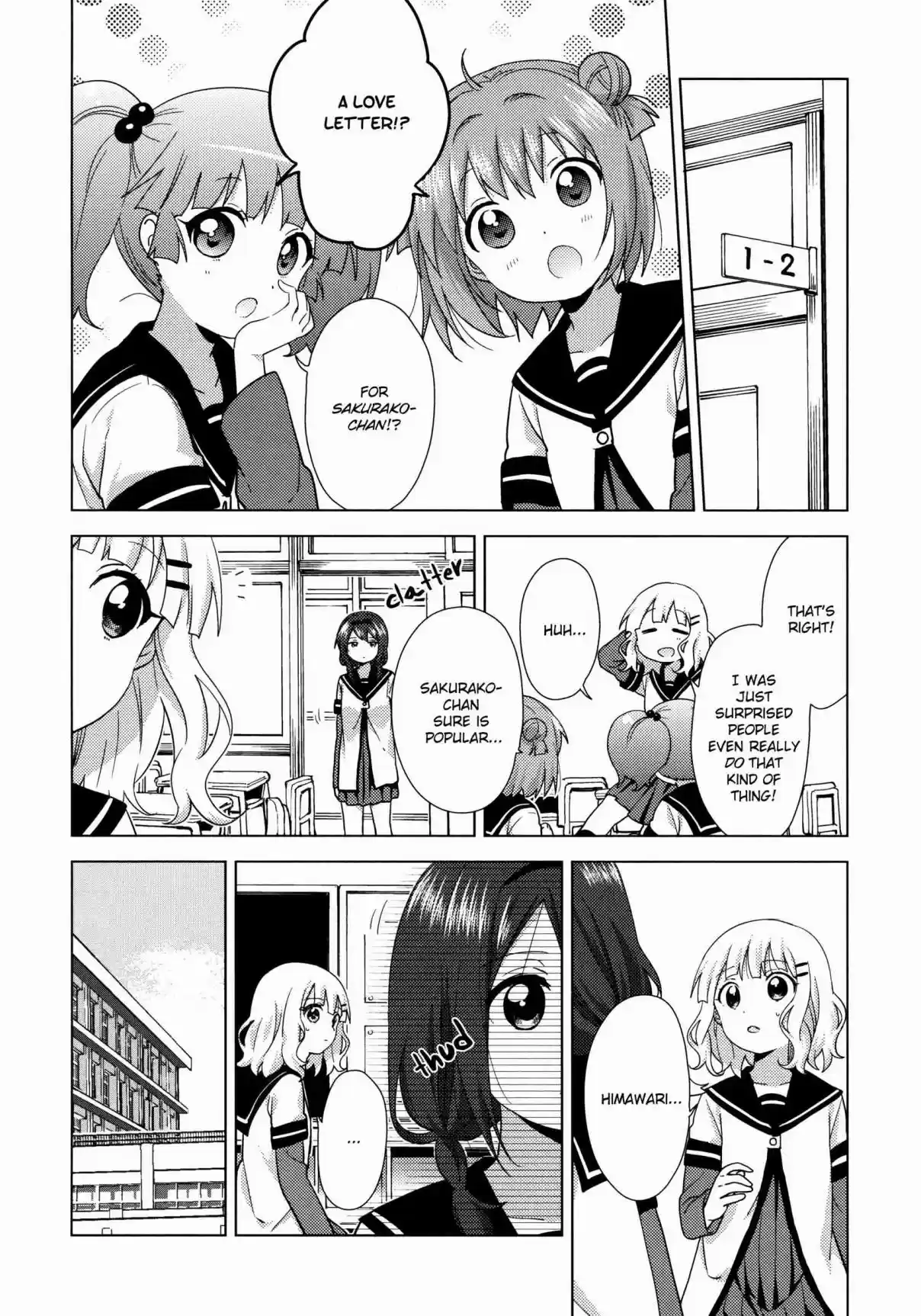 YuruYuri Vol. 17 Ch. 133 Love Letter Rhapsody