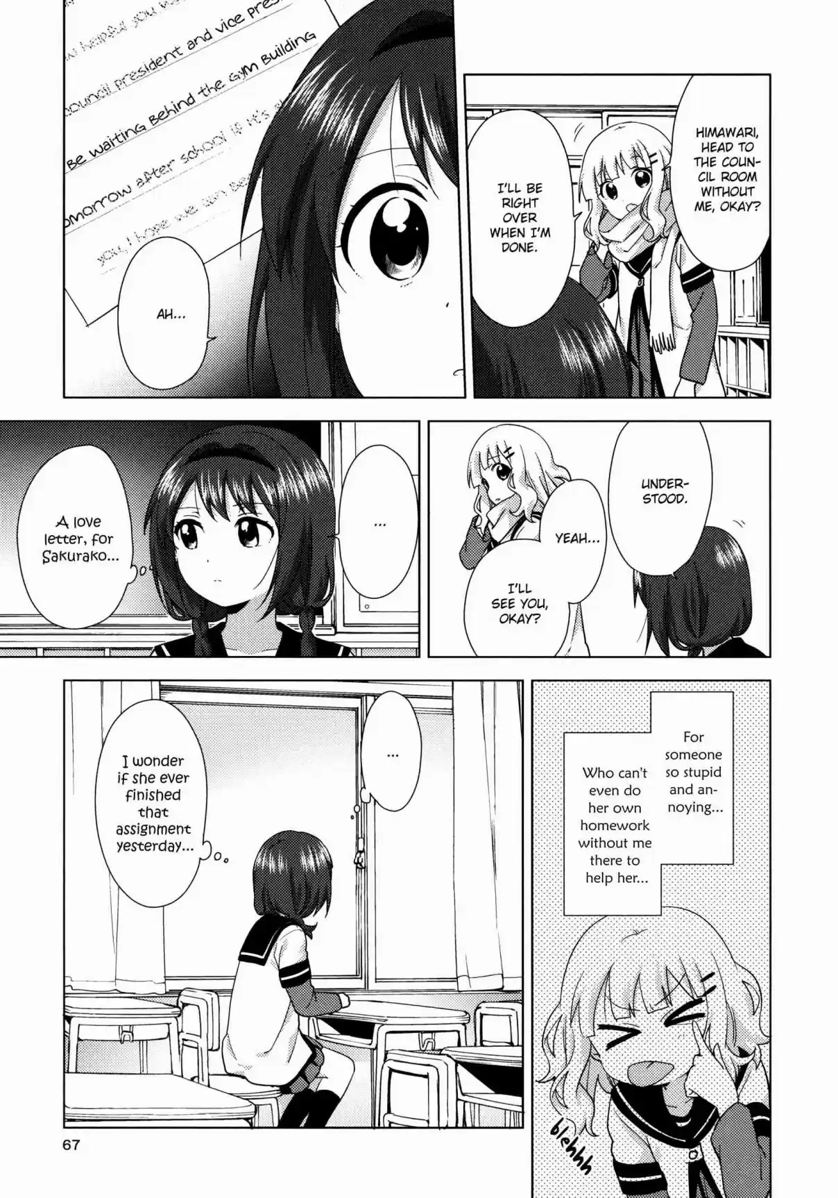 YuruYuri Vol. 17 Ch. 133 Love Letter Rhapsody
