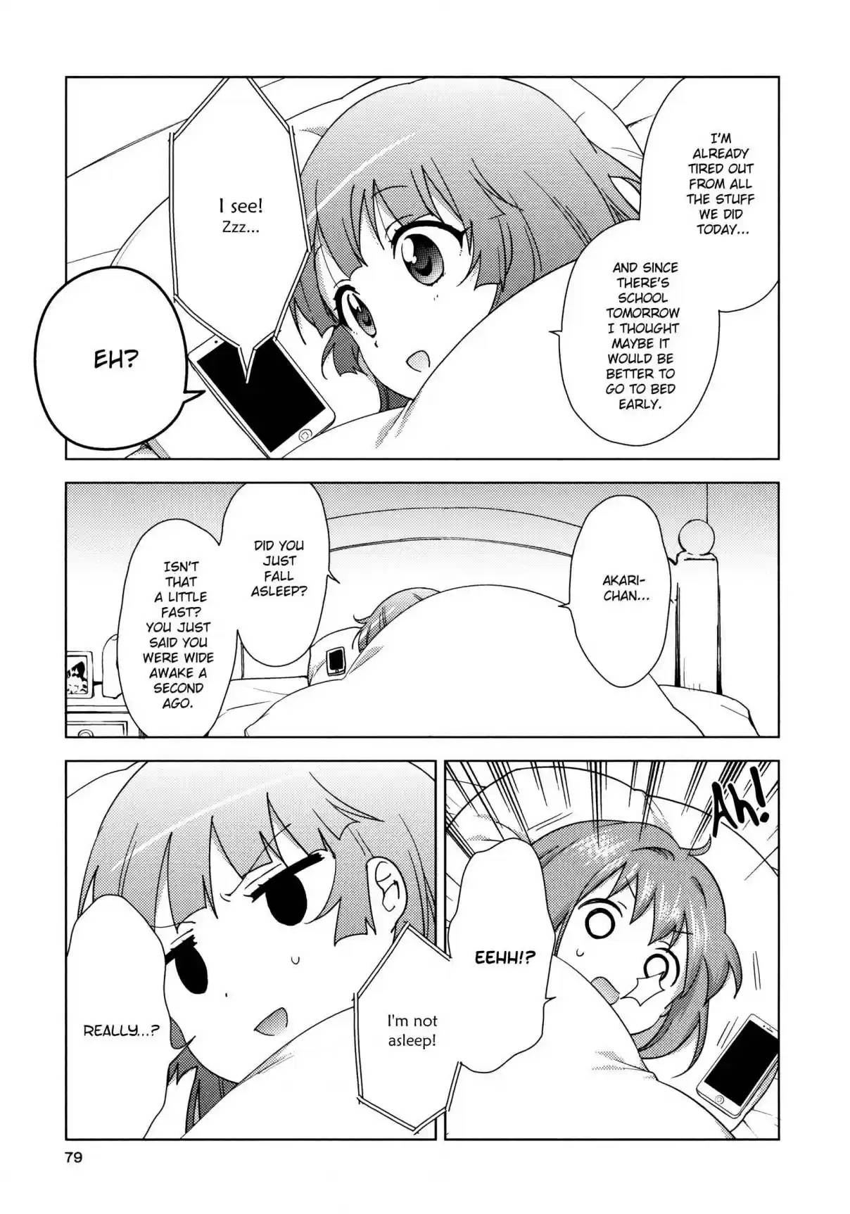 YuruYuri Vol. 17 Ch. 134 Are You Asleep?