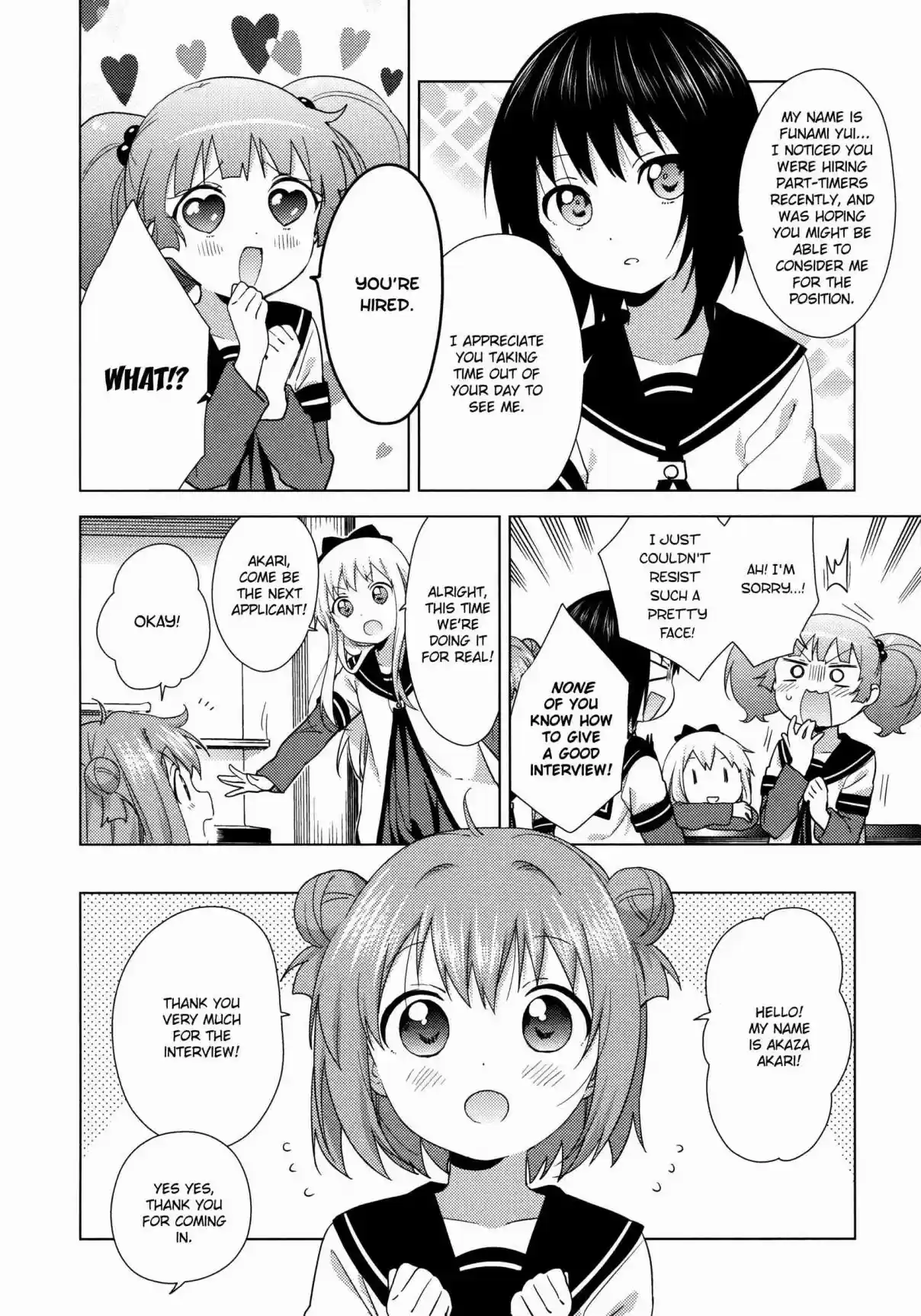 YuruYuri Vol. 17 Ch. 135 It's an "At Home" Kind of Workplace ♪