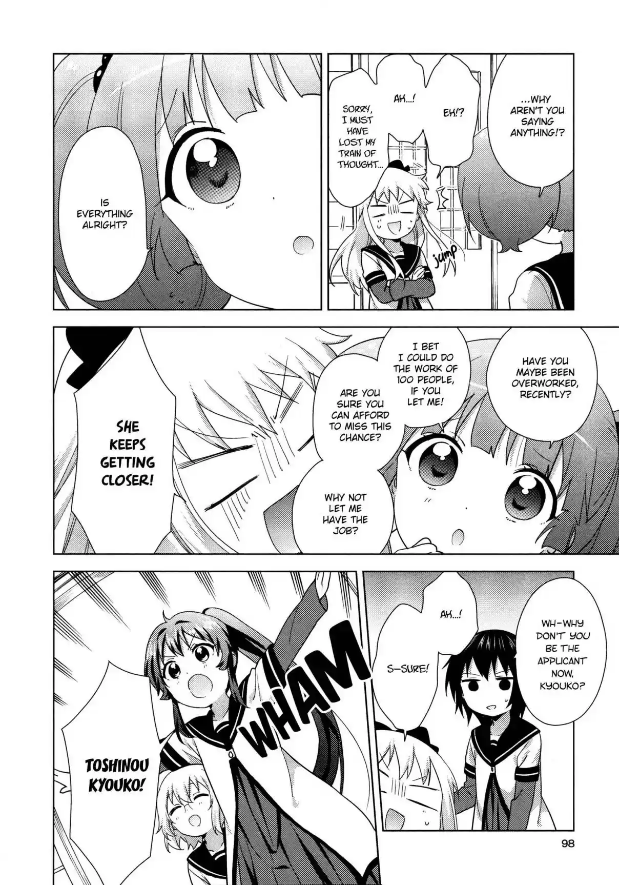 YuruYuri Vol. 17 Ch. 135 It's an "At Home" Kind of Workplace ♪