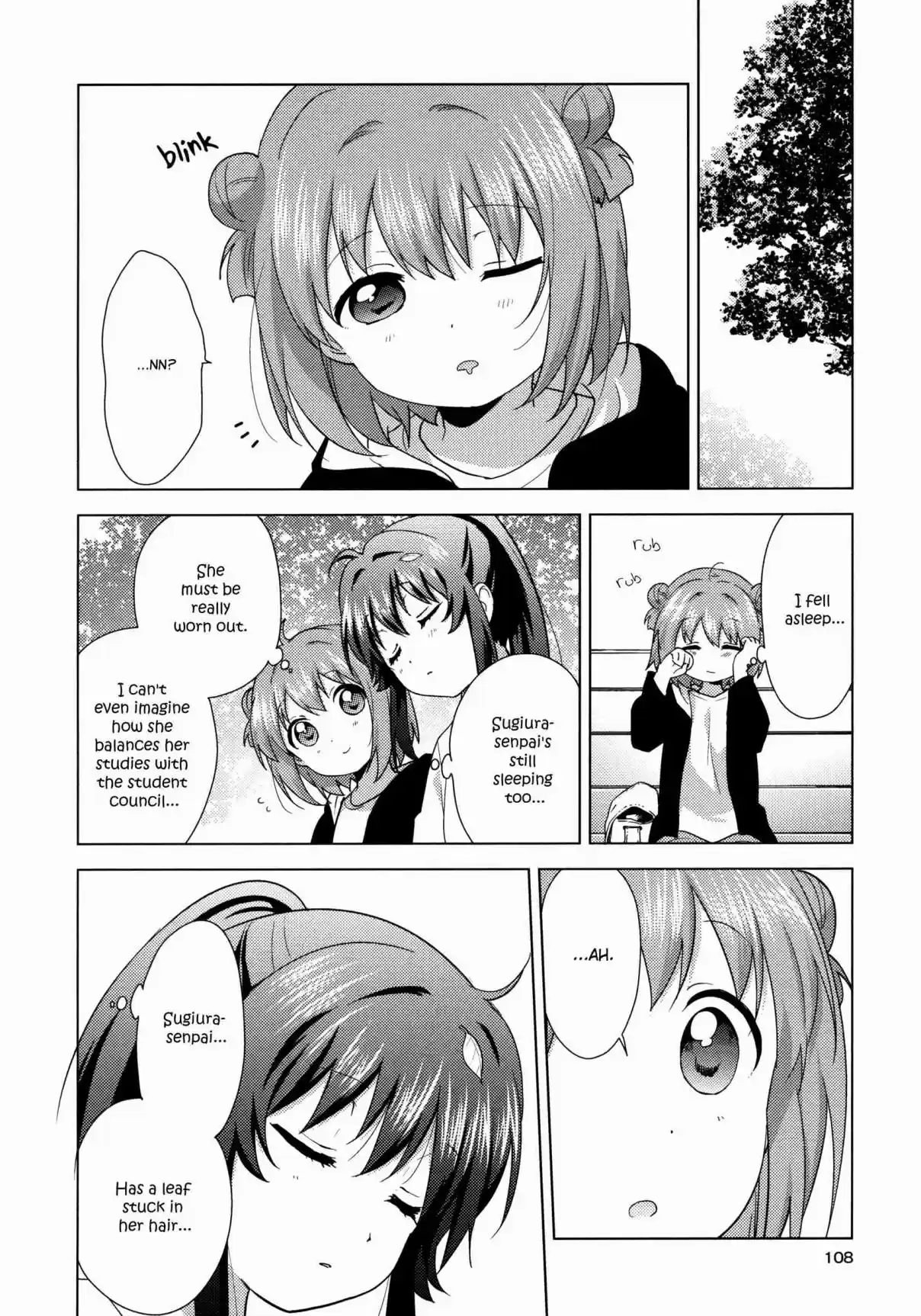 YuruYuri Vol. 17 Ch. 136 Relay Napping