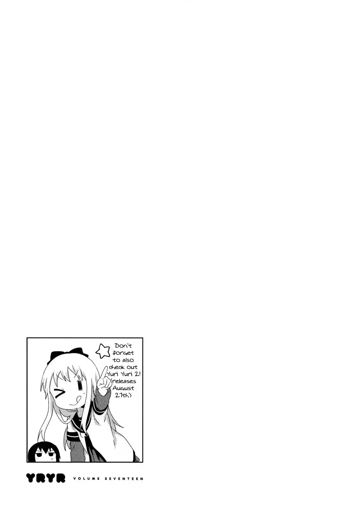 YuruYuri Vol. 17 Ch. 137 Between Yui and Me...