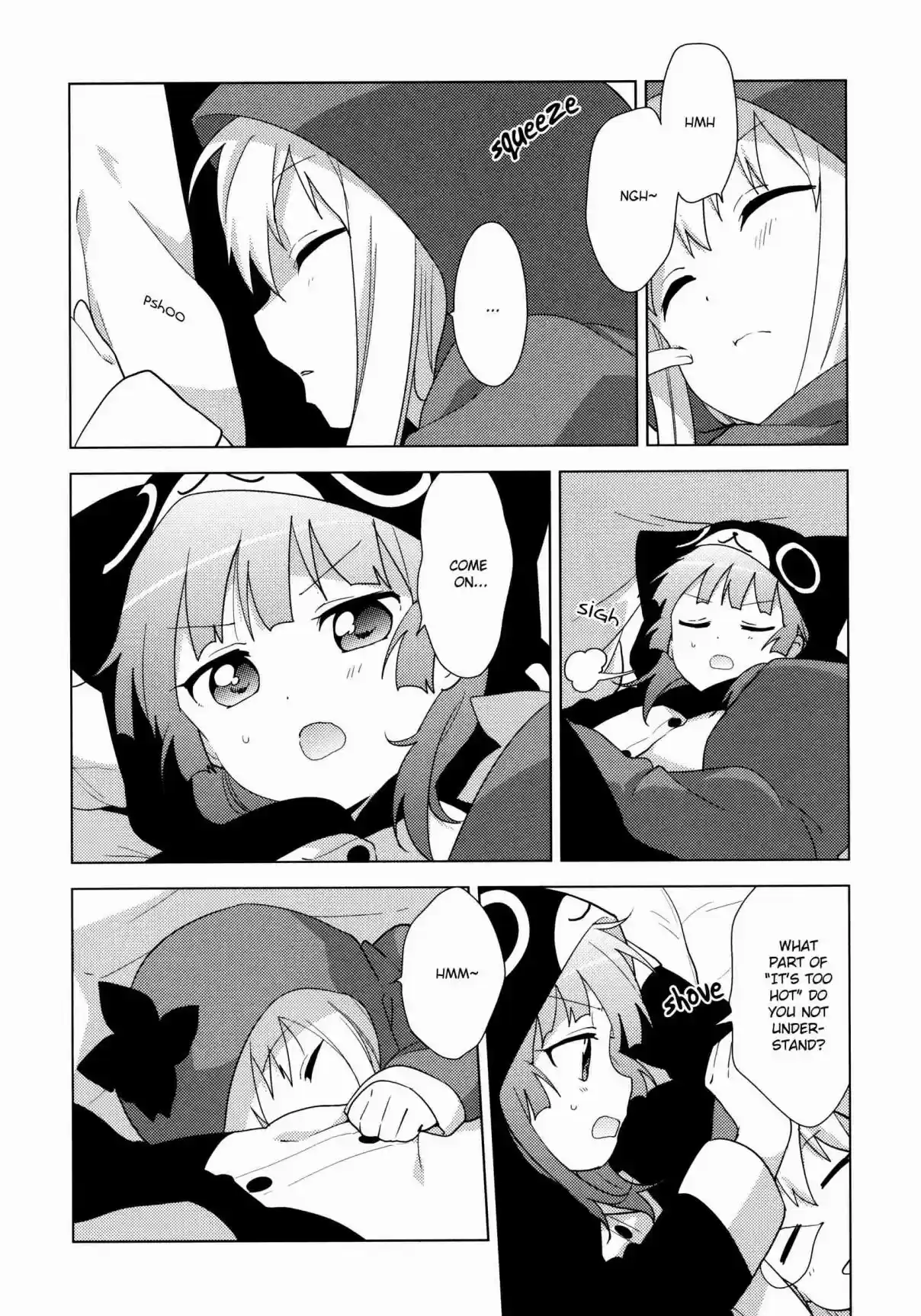 YuruYuri Vol. 18 Ch. 140 Something is Stirring Beneath the Sheets ♪