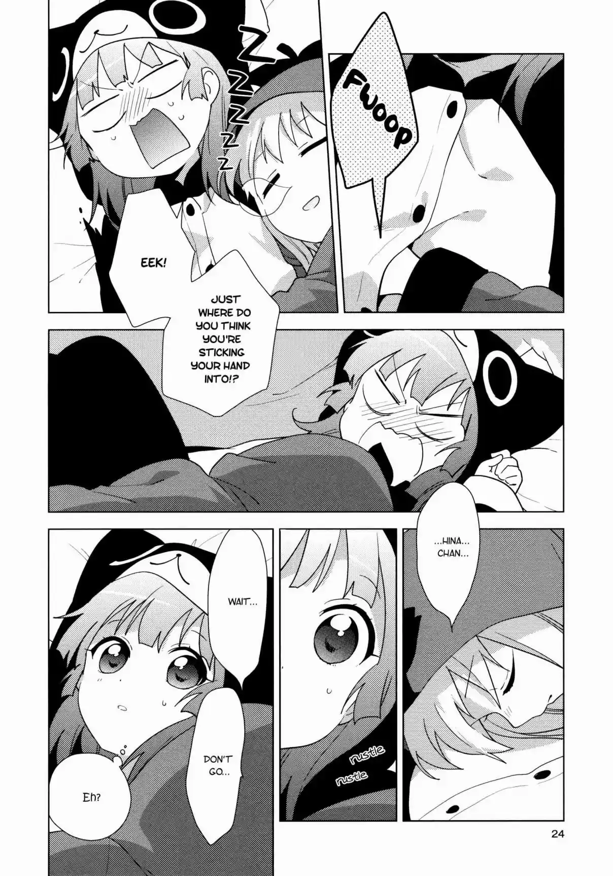 YuruYuri Vol. 18 Ch. 140 Something is Stirring Beneath the Sheets ♪