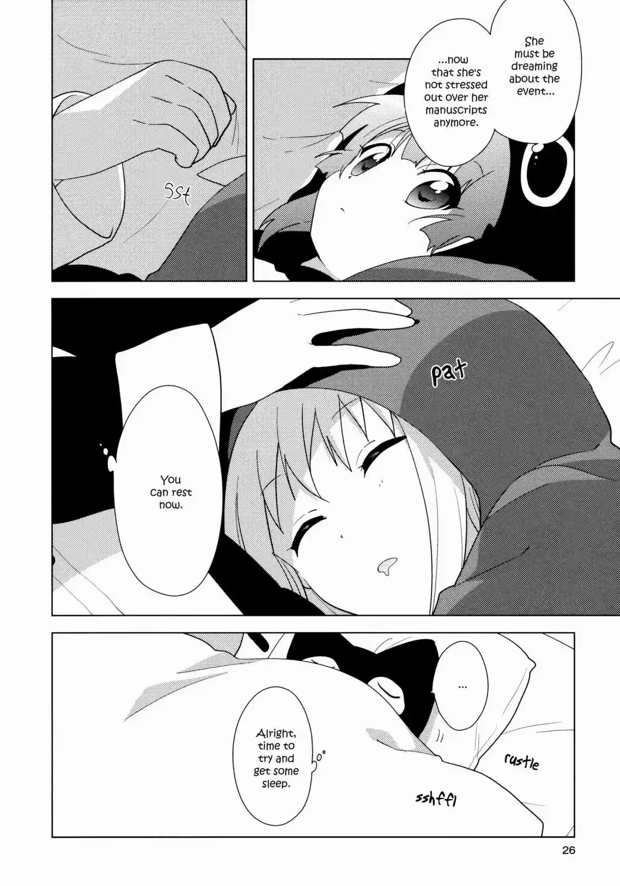 YuruYuri Vol. 18 Ch. 140 Something is Stirring Beneath the Sheets ♪