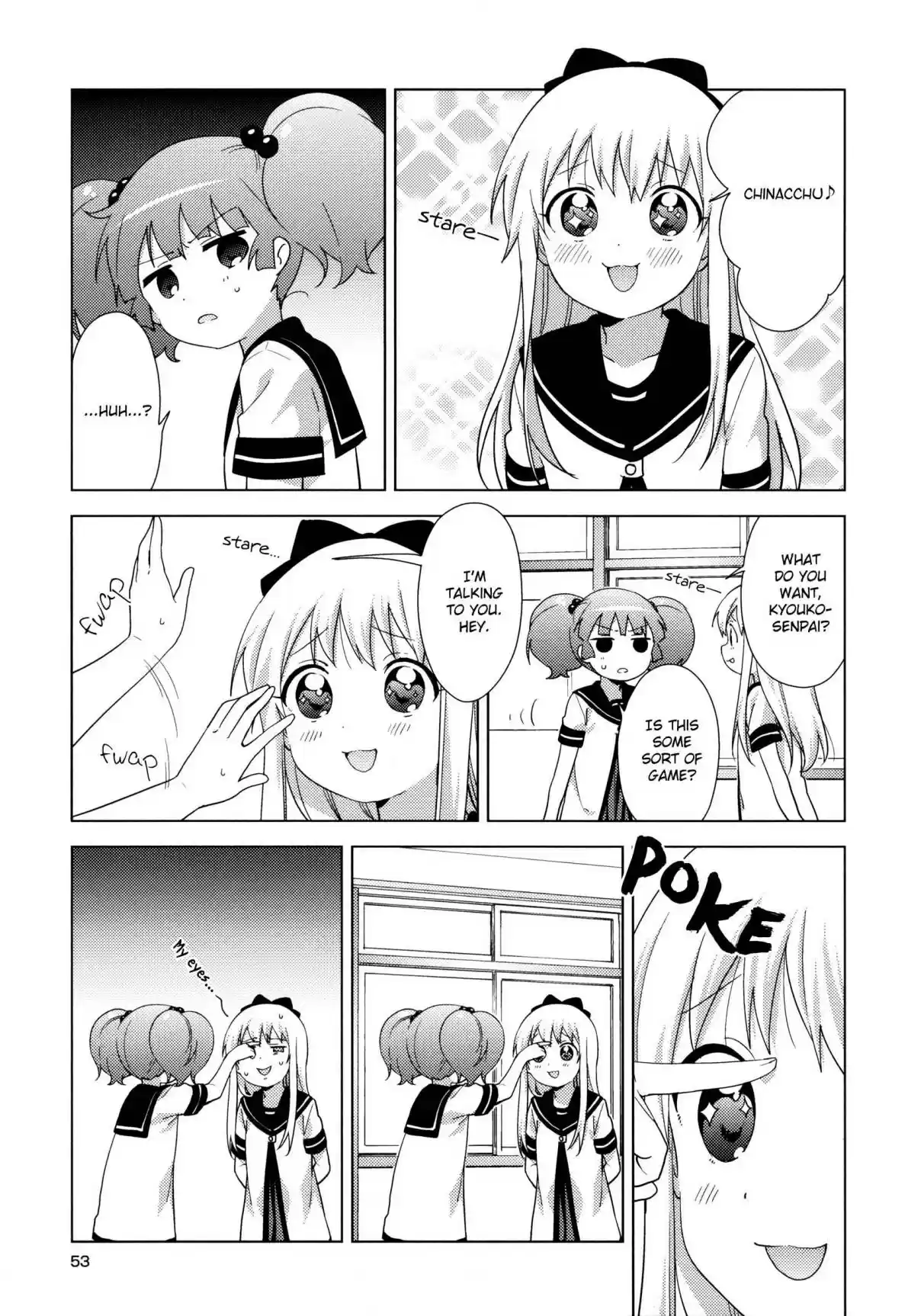 YuruYuri Vol. 18 Ch. 142 Stare...