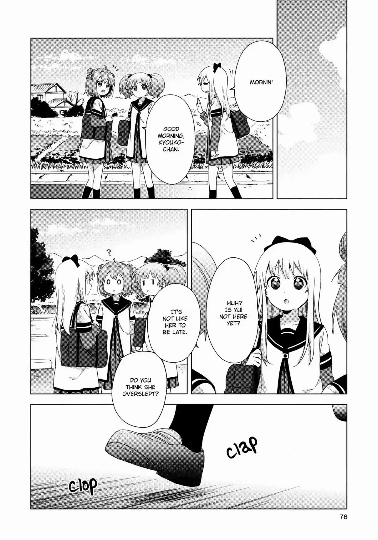 YuruYuri Vol. 18 Ch. 144 It's Too Late, Go On Without Me!!