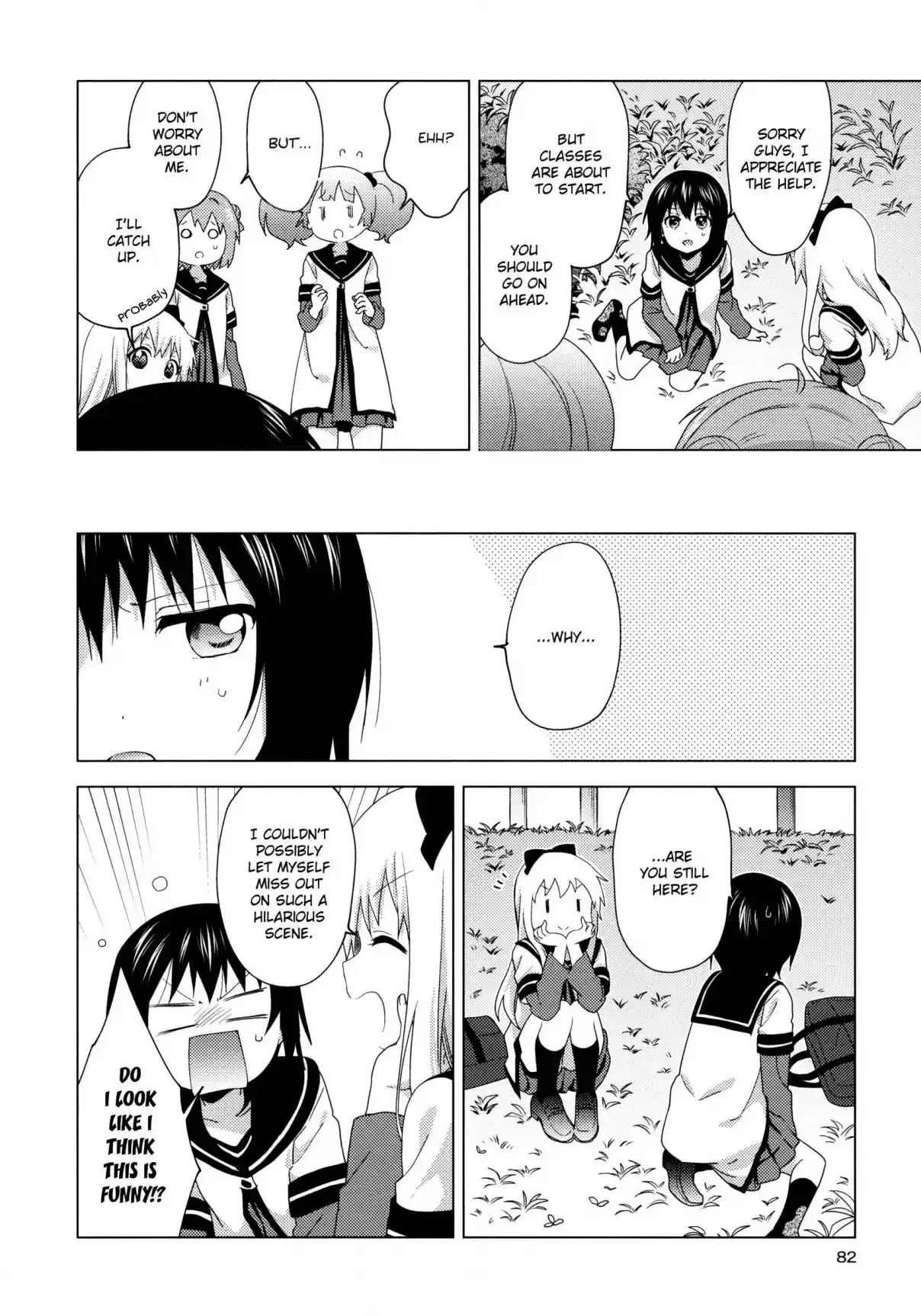 YuruYuri Vol. 18 Ch. 144 It's Too Late, Go On Without Me!!