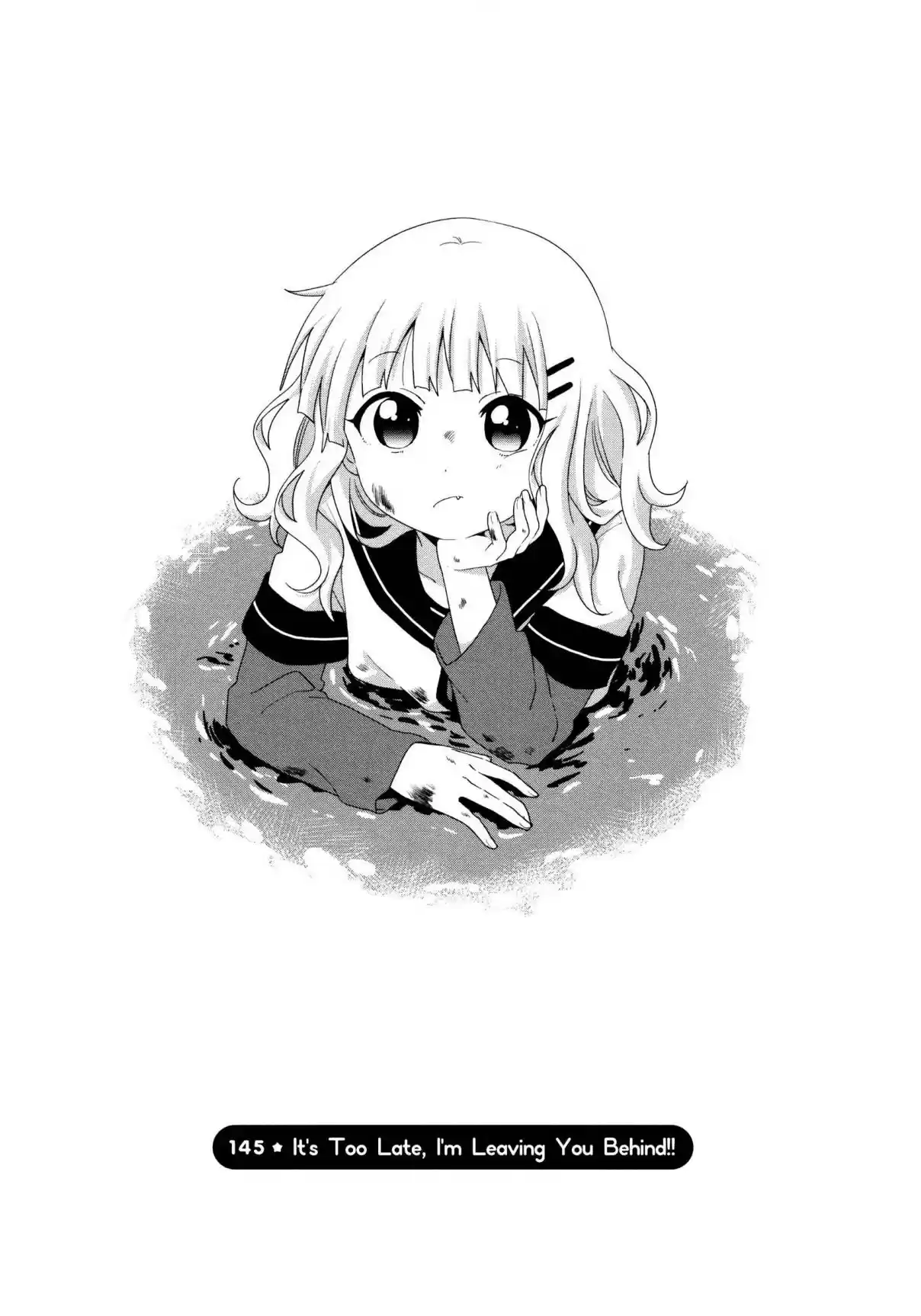 YuruYuri Vol. 18 Ch. 145 It's Too Late, I'm Leaving You Behind!!