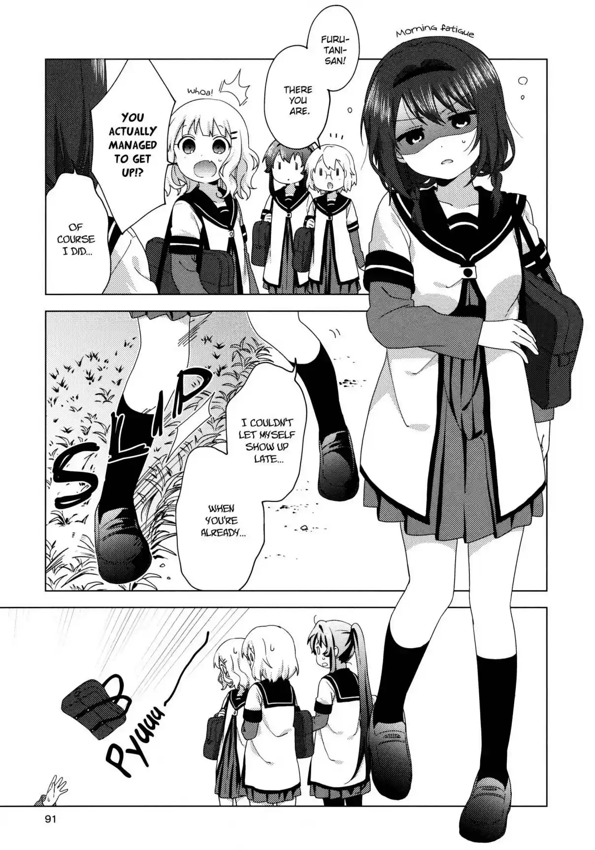 YuruYuri Vol. 18 Ch. 145 It's Too Late, I'm Leaving You Behind!!