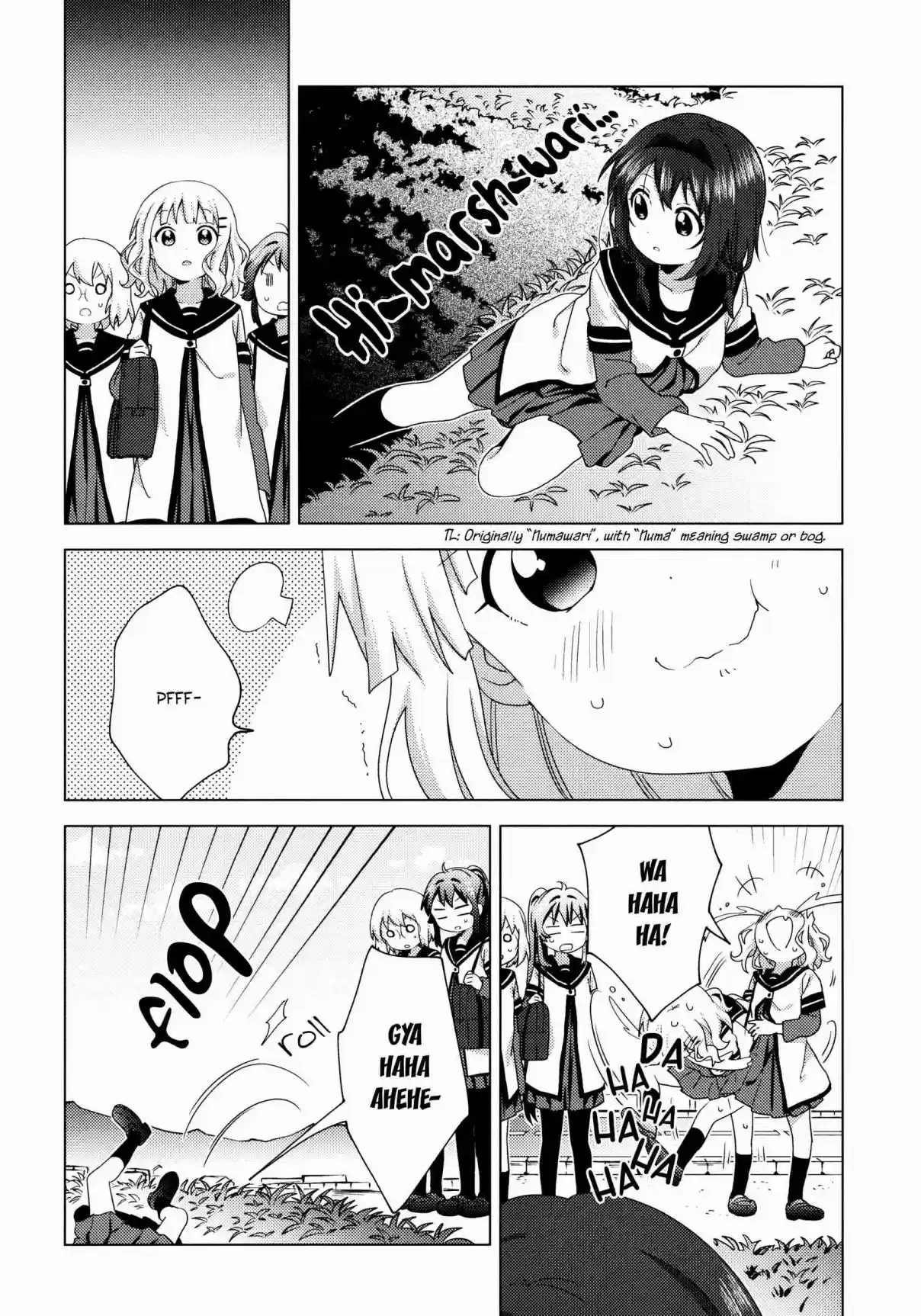 YuruYuri Vol. 18 Ch. 145 It's Too Late, I'm Leaving You Behind!!