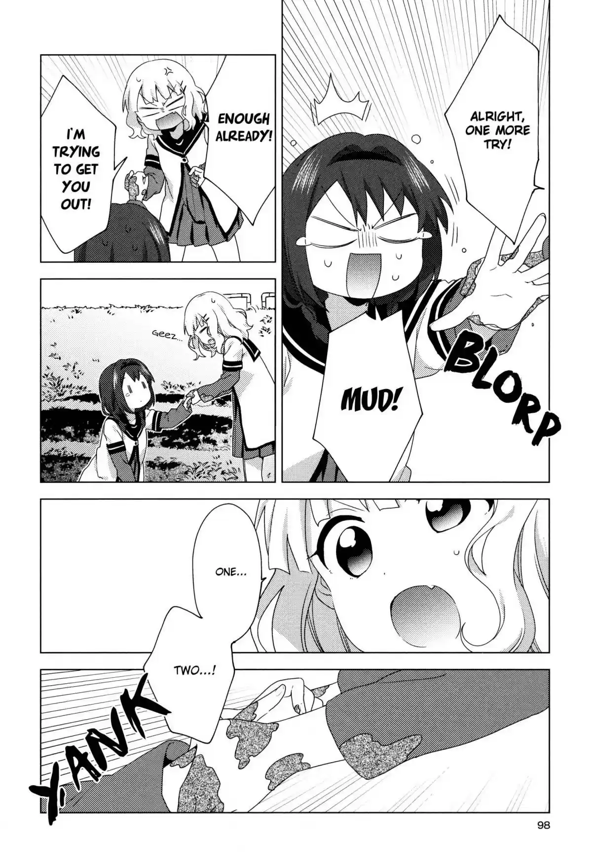 YuruYuri Vol. 18 Ch. 145 It's Too Late, I'm Leaving You Behind!!