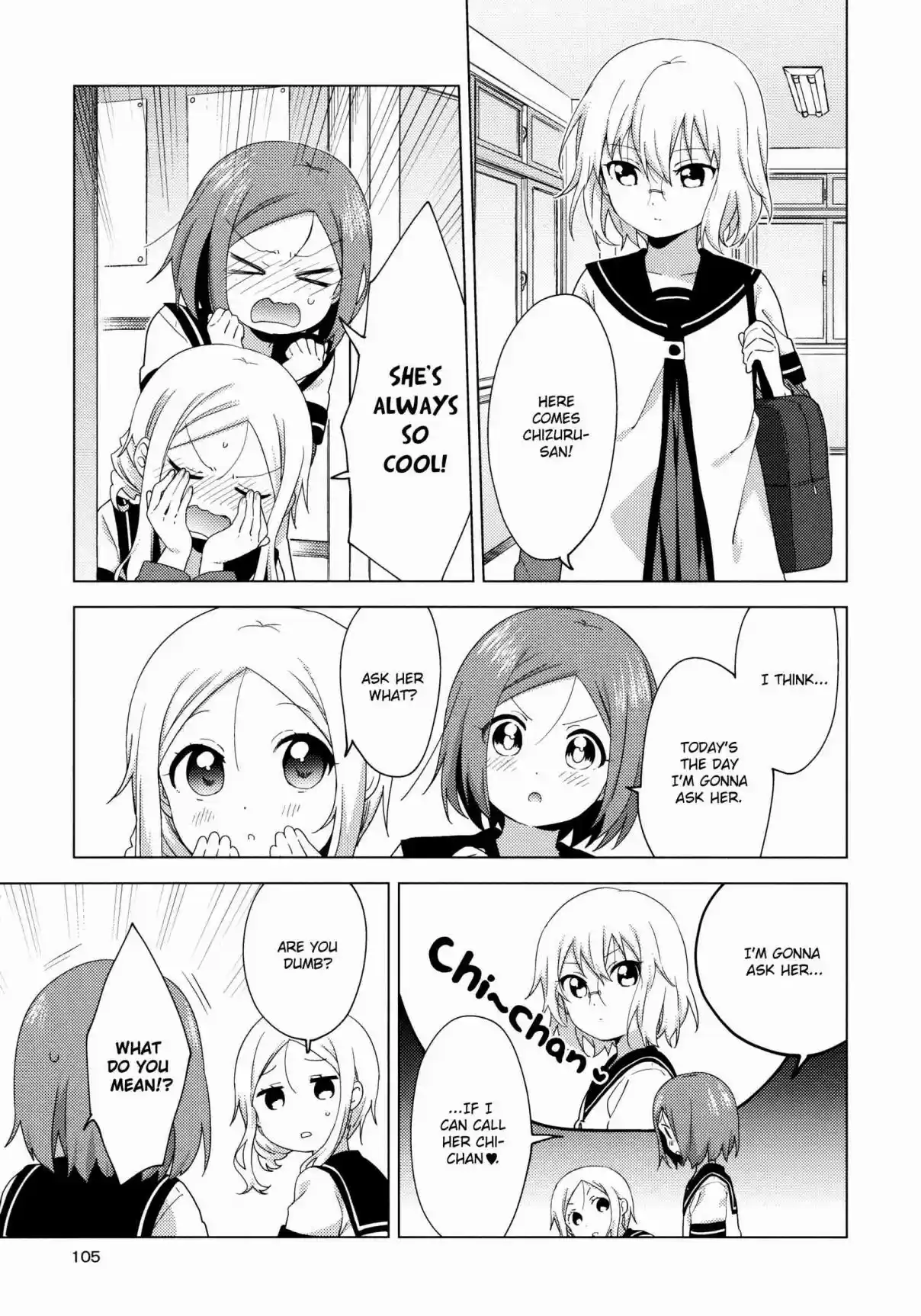 YuruYuri Vol. 18 Ch. 146 When The Three Of Us Get Together, It's Very Noisy