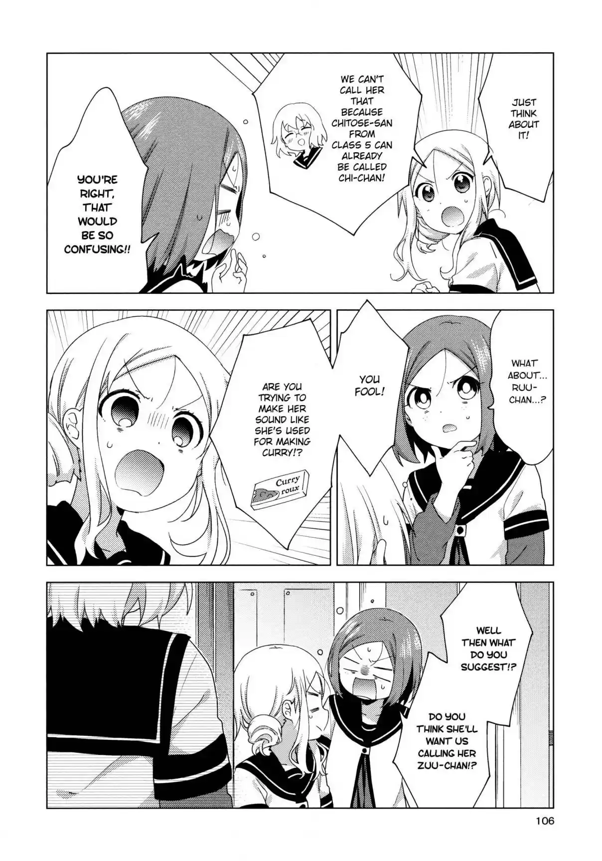 YuruYuri Vol. 18 Ch. 146 When The Three Of Us Get Together, It's Very Noisy