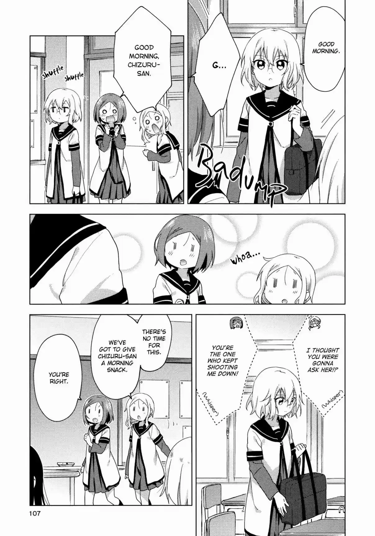 YuruYuri Vol. 18 Ch. 146 When The Three Of Us Get Together, It's Very Noisy